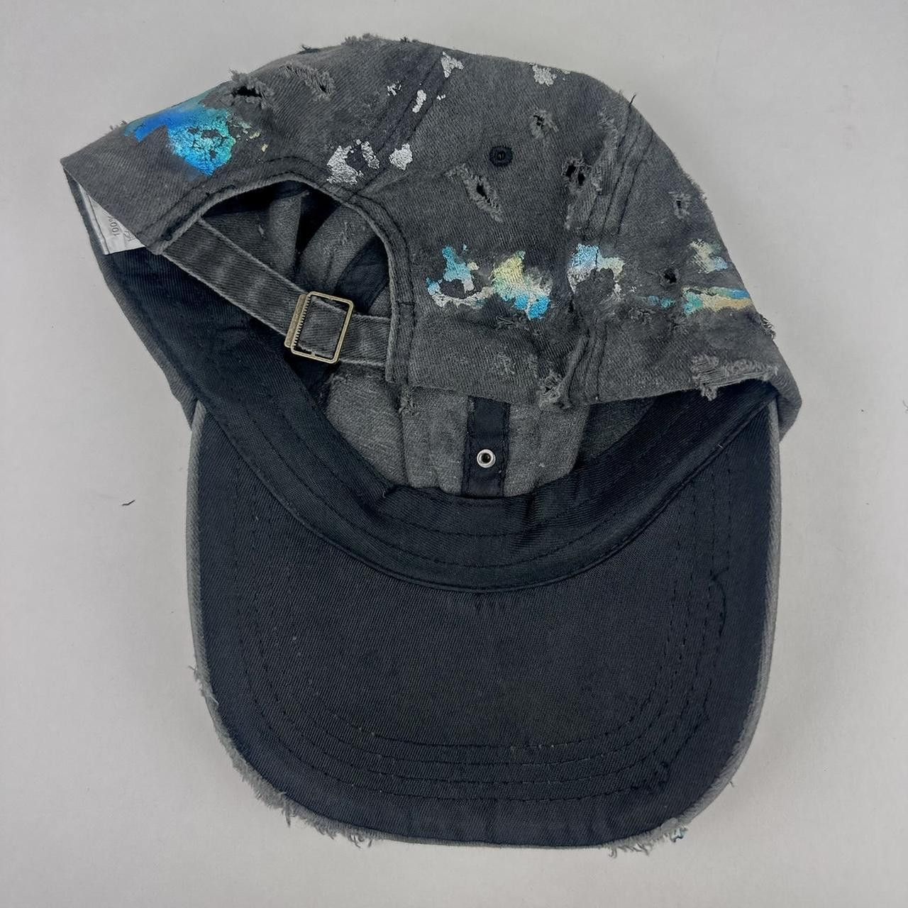Other ASTROBOI* 'Chrome Heart' black distressed metallic hat Size ONE SIZE - 5 Thumbnail