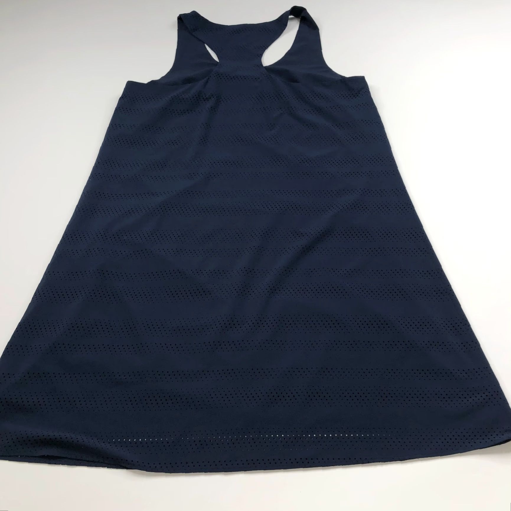 Athleta Athleta Tank Women M Blue Activewear Gym Tennis Pullover Racerback Sleeveless Striped Lightweight Athletic 446831 Size M / US 6-8 / IT 42-44 - 7 Thumbnail