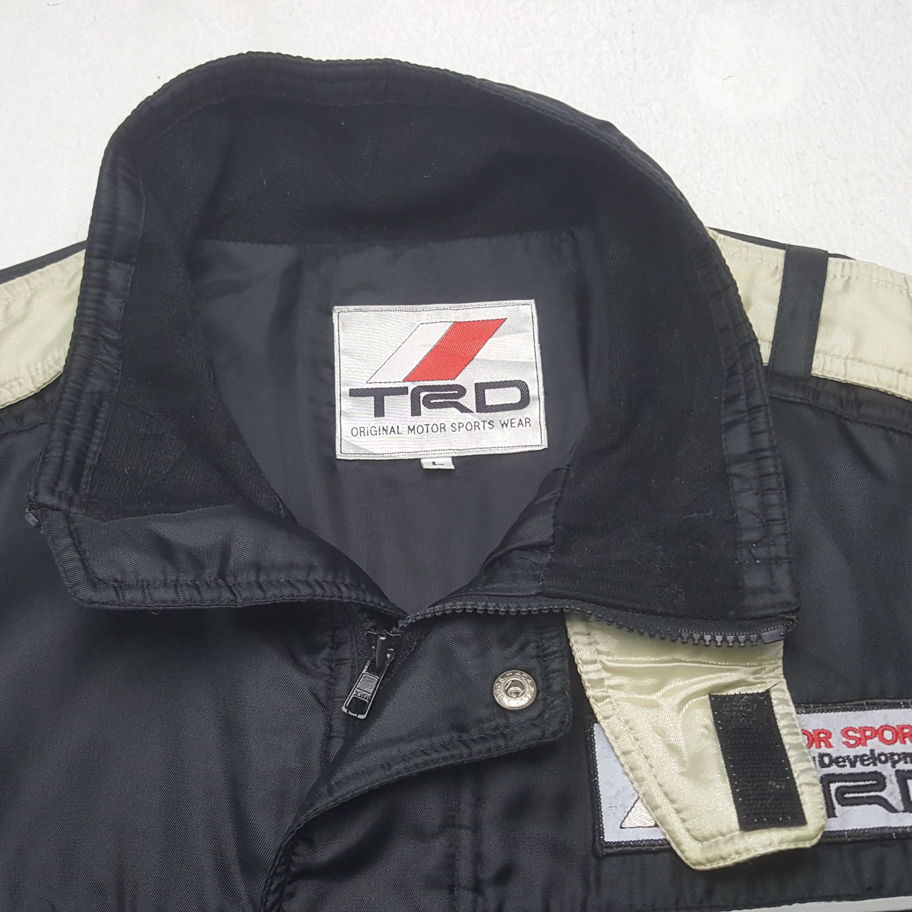 Japanese Brand Vintage TRD Toyota Motorsports Racing Team Jacket C300N17 Size US L / EU 52-54 / 3 - 5 Thumbnail