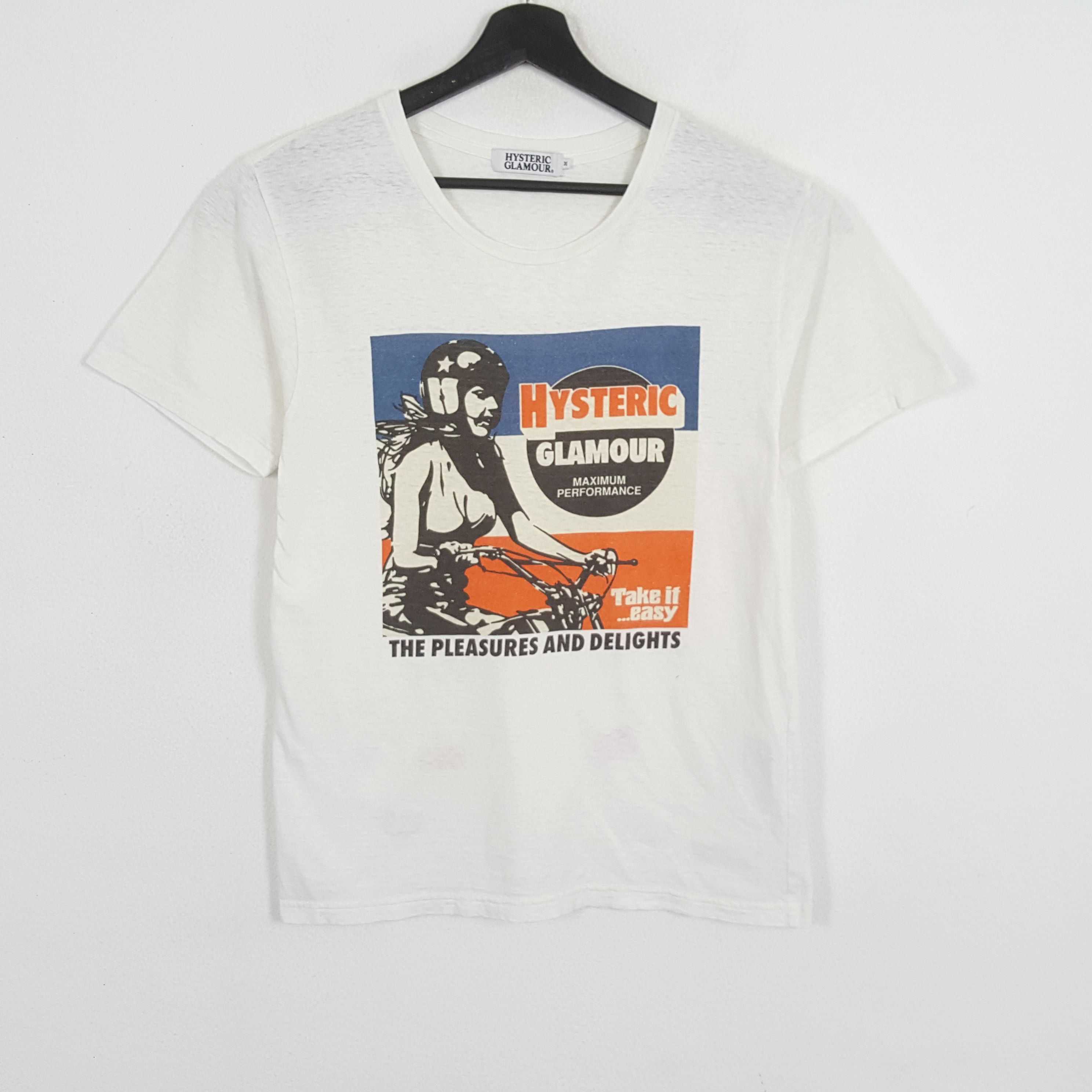 Hysteric Glamour HYSTERIC GLAMOUR Japanese Brand Streetwear Tshirt Size US S / EU 44-46 / 1 - 1 Thumbnail
