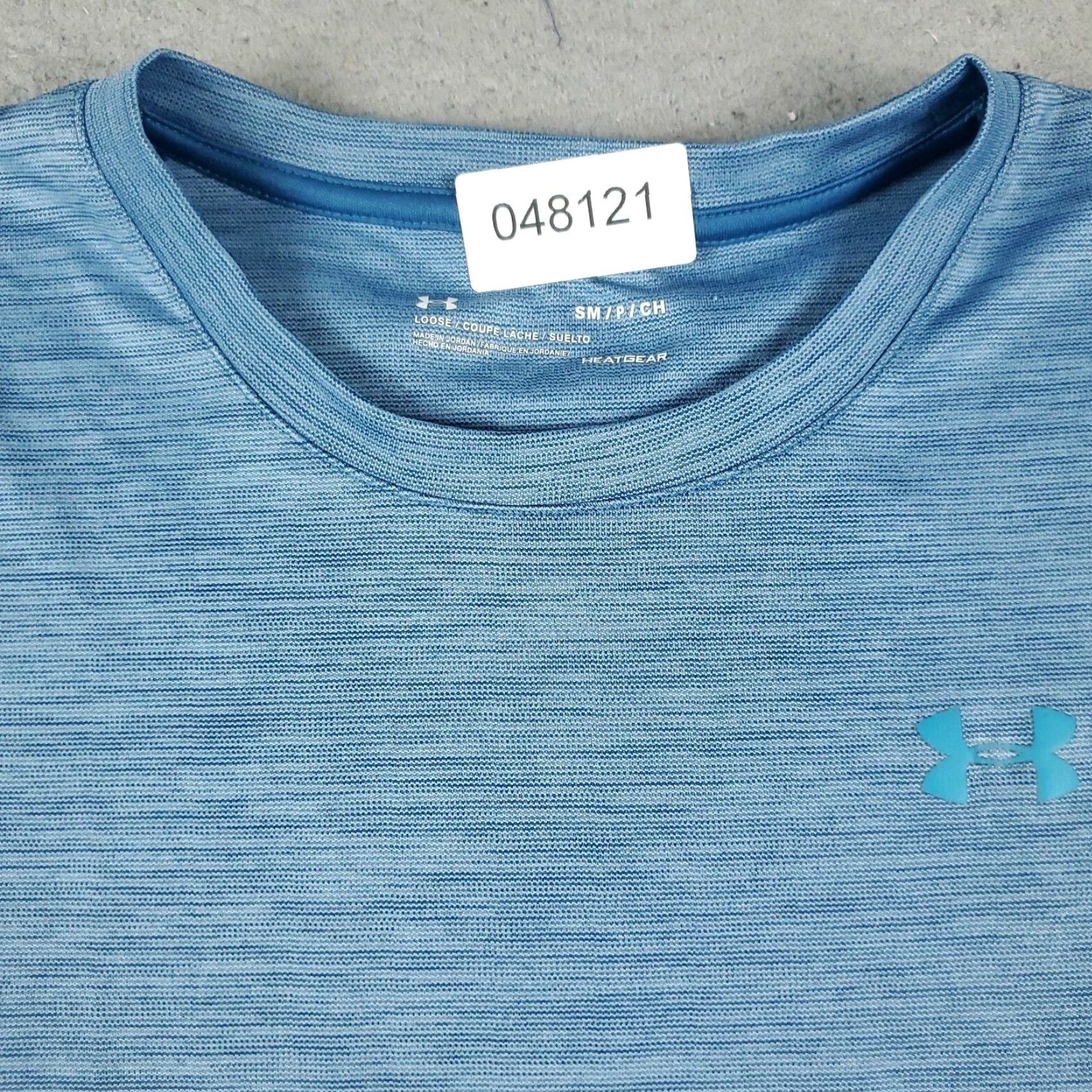 Under Armour Under Armour T Shirt Womens Size Small Blue Casual Short Sleeve Size S / US 4 / IT 40 - 2 Thumbnail