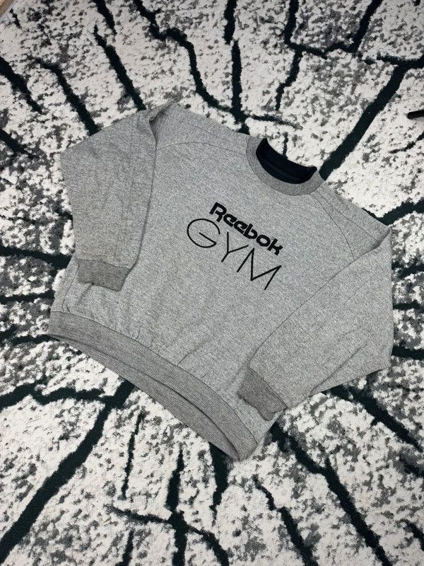 Reebok Vintage Reebok crewneck sweatshirt gray logo M Size US M / EU 48-50 / 2 - 2 Thumbnail