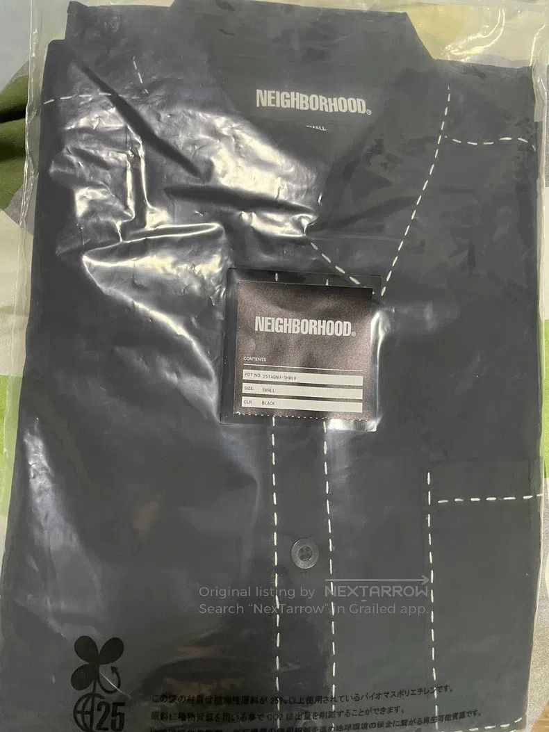 Neighborhood Neighborhood Hand Stitched Shirt, Black Size US S / EU 44-46 / 1 - 5 Thumbnail