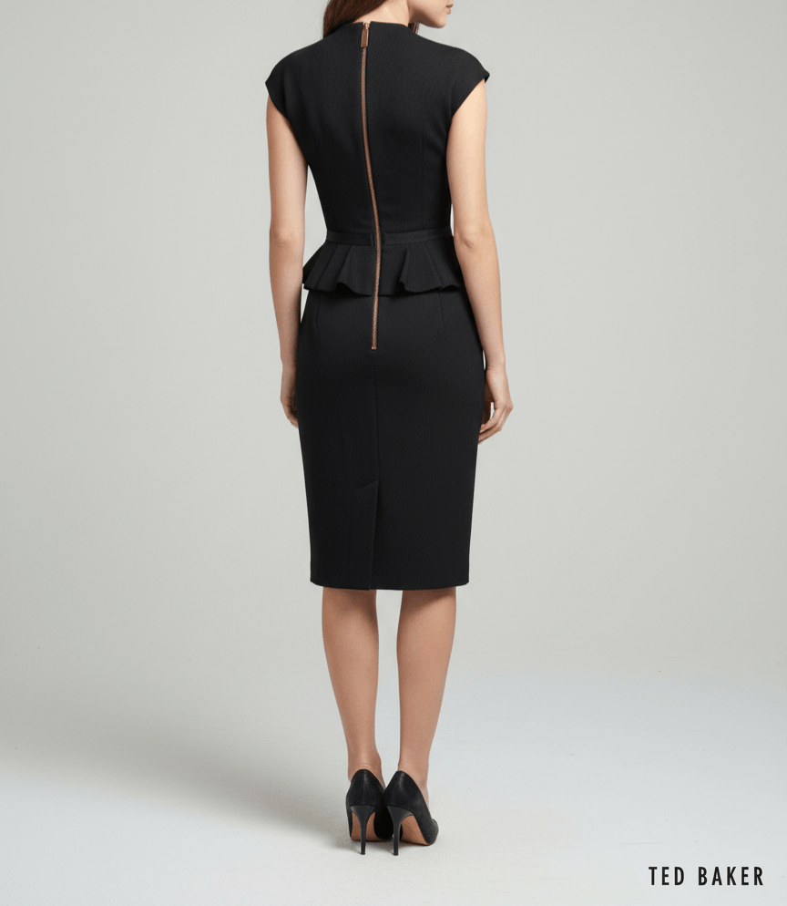 Ted Baker Ted baker nadaed bow peplum dress Size XS / US 0-2 / IT 36-38 - 2 Thumbnail