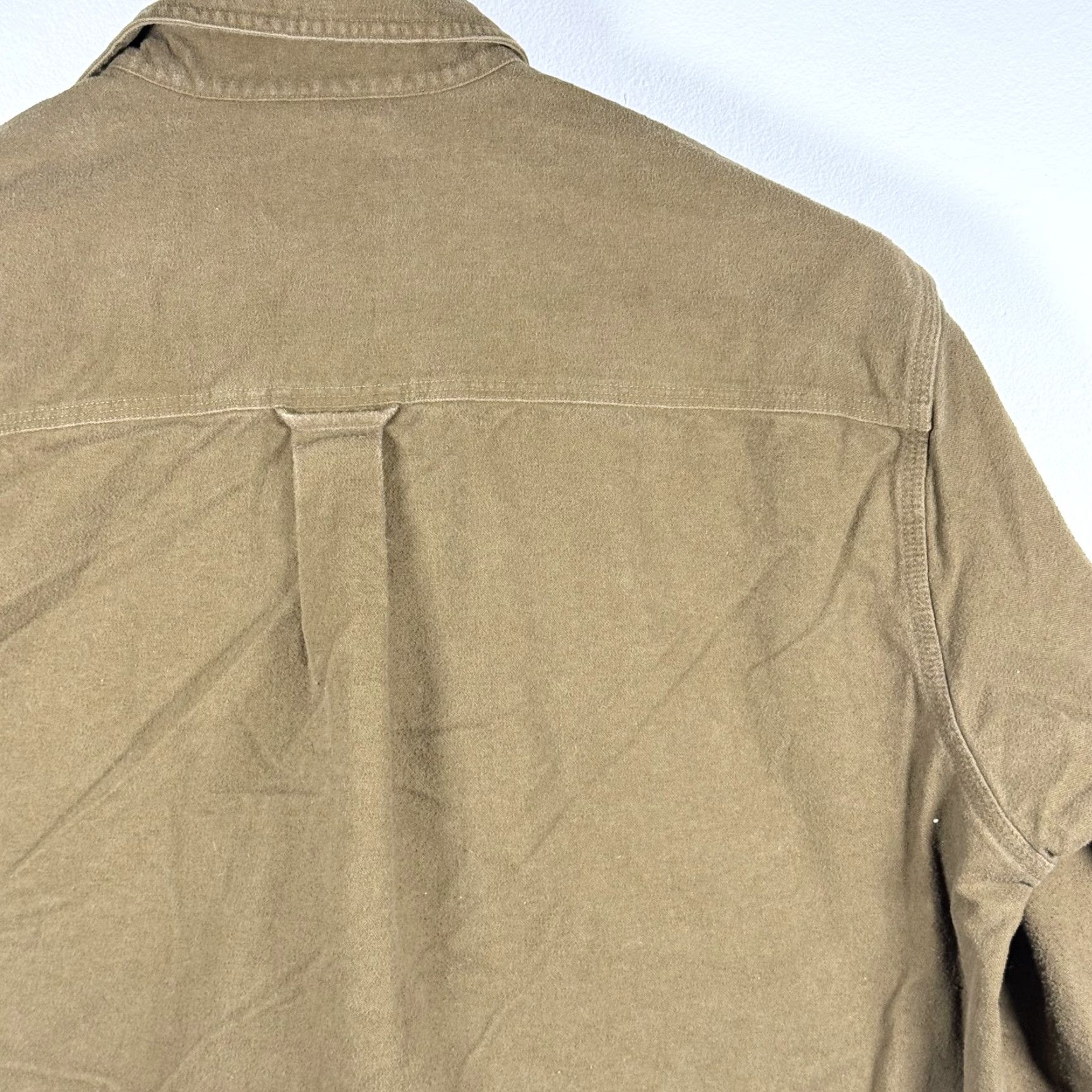 Vintage VINTAGE Woolrich Shirt Brown Plaid Long Sleeve Button-Down Mens Large Size US L / EU 52-54 / 3 - 6 Thumbnail