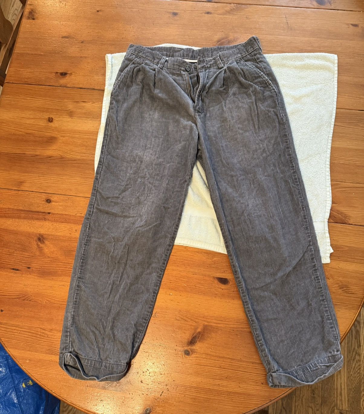 Club Room × Other × Vintage Gray Club Room Corduroy Pants Size US 30 / EU 46 - 1 Thumbnail