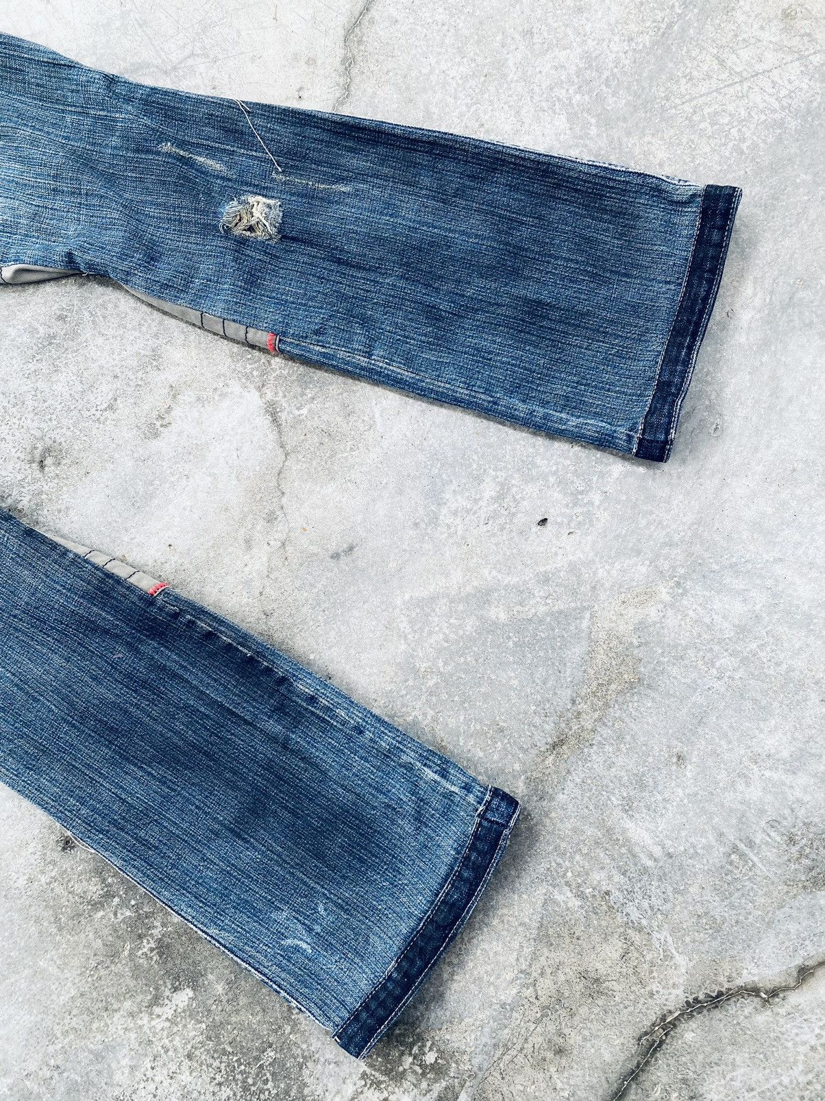 Vintage Vintage Produto No Brasil DNA Distressed Denim Pants Size US 32 / EU 48 - 5 Thumbnail