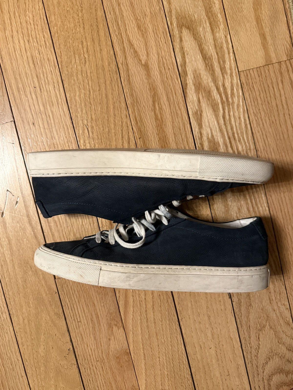 Common Projects Navy Blue and White Common Projects Size US 11 / EU 44 - 2 Thumbnail