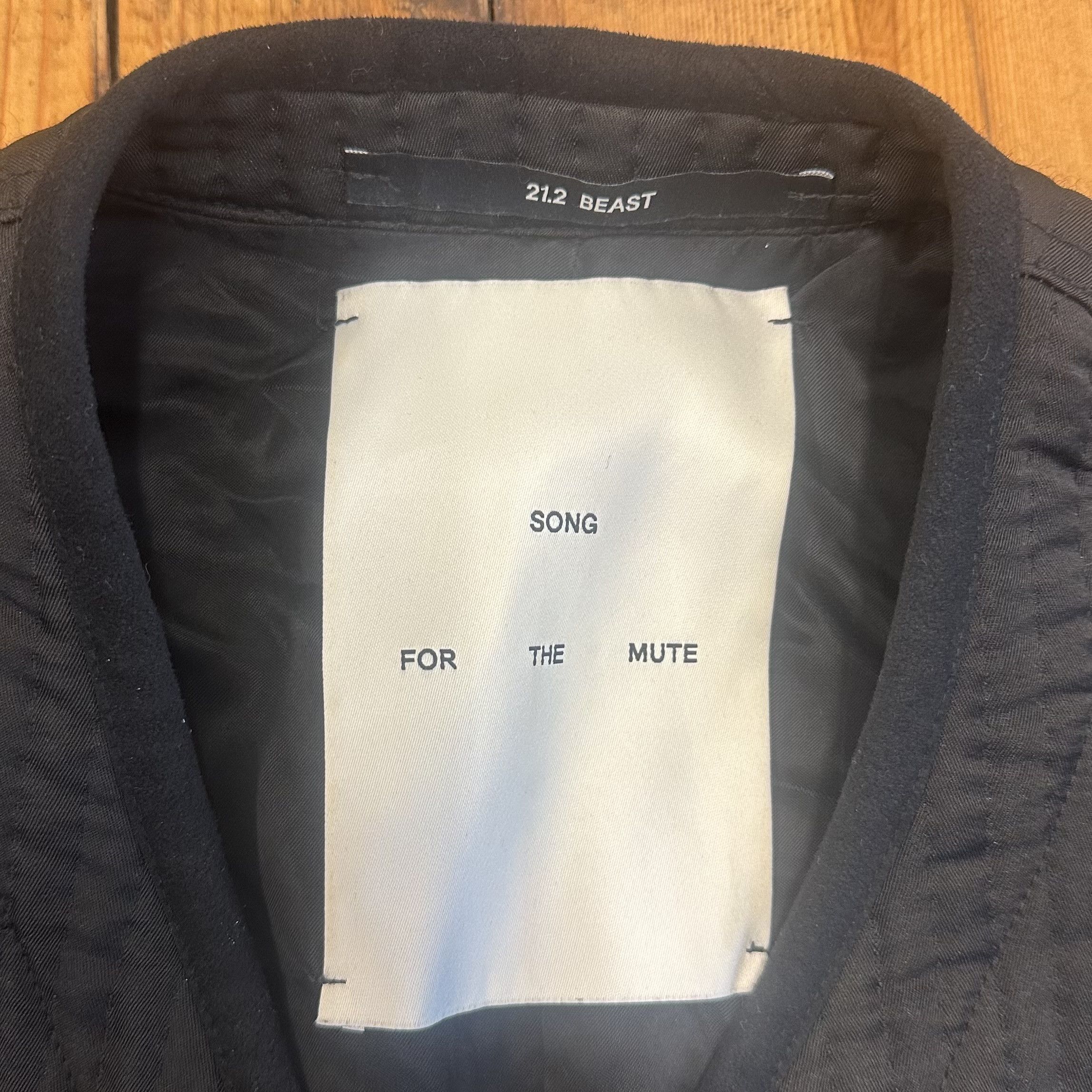 Song For The Mute Song For The Mute Black Vest Size US M / EU 48-50 / 2 - 4 Thumbnail