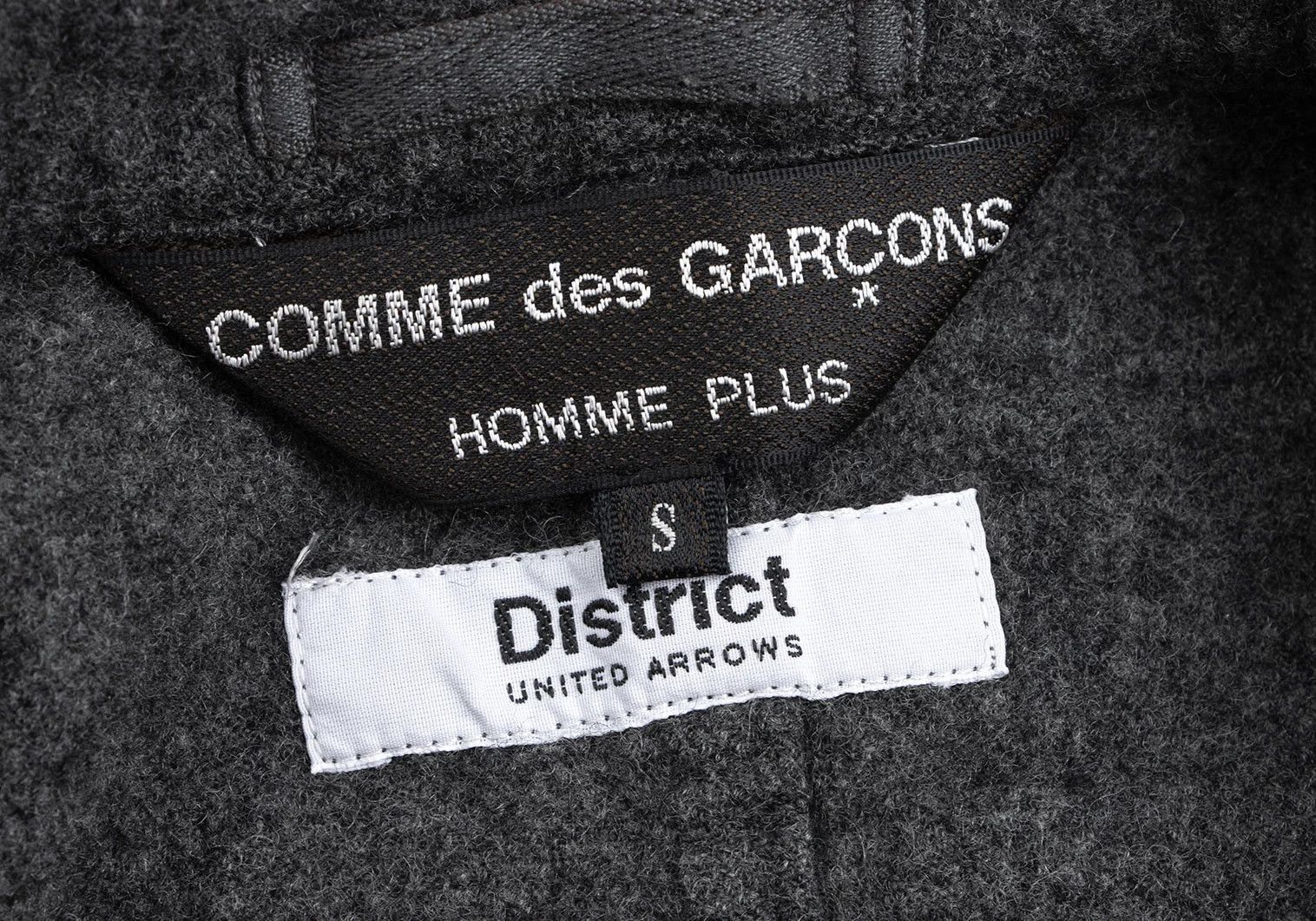 Comme des Garcons Homme Plus Wool-Blend Patch Pocket Jacket in Gray Size S Size US S / EU 44-46 / 1 - 18 Thumbnail