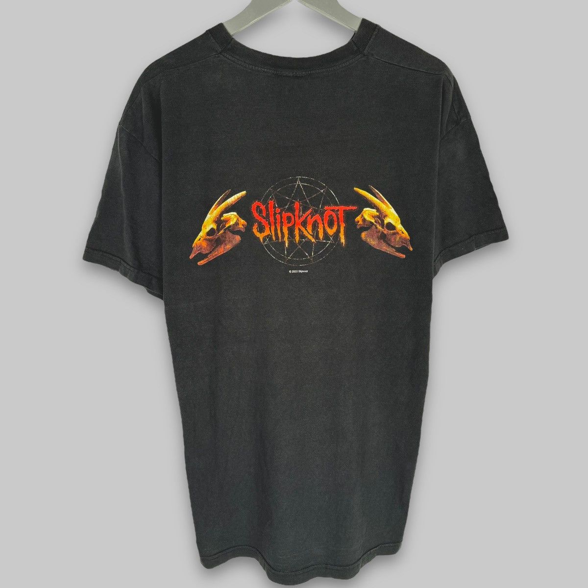 Band Tees Vintage 2003 Slipknot Goat Logo Euro Licensed T Shirt Size US XL / EU 56 / 4 - 2 Thumbnail
