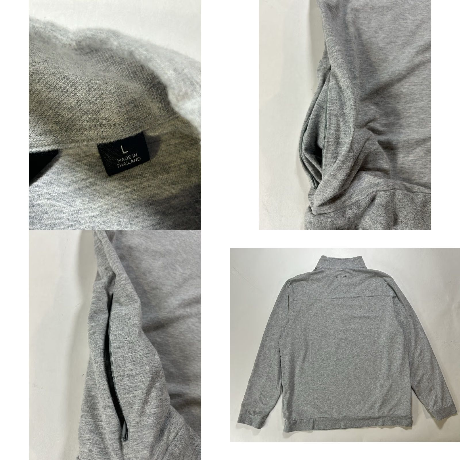 TravisMathew Travis Mathew Pullover Mens Large Gray Golf Athletic Performance Golfing Size US L / EU 52-54 / 3 - 8 Thumbnail