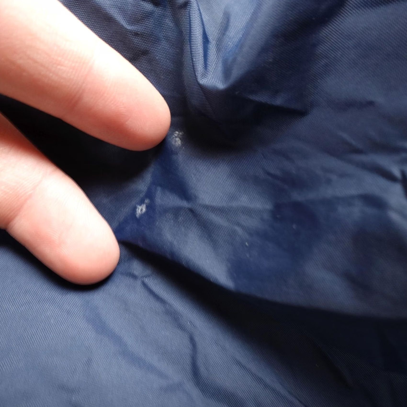 Vintage Columbia Jacket Mens S Blue Omni Tech Hooded Waterproof Rain Coat Windbreaker Size US S / EU 44-46 / 1 - 5 Thumbnail