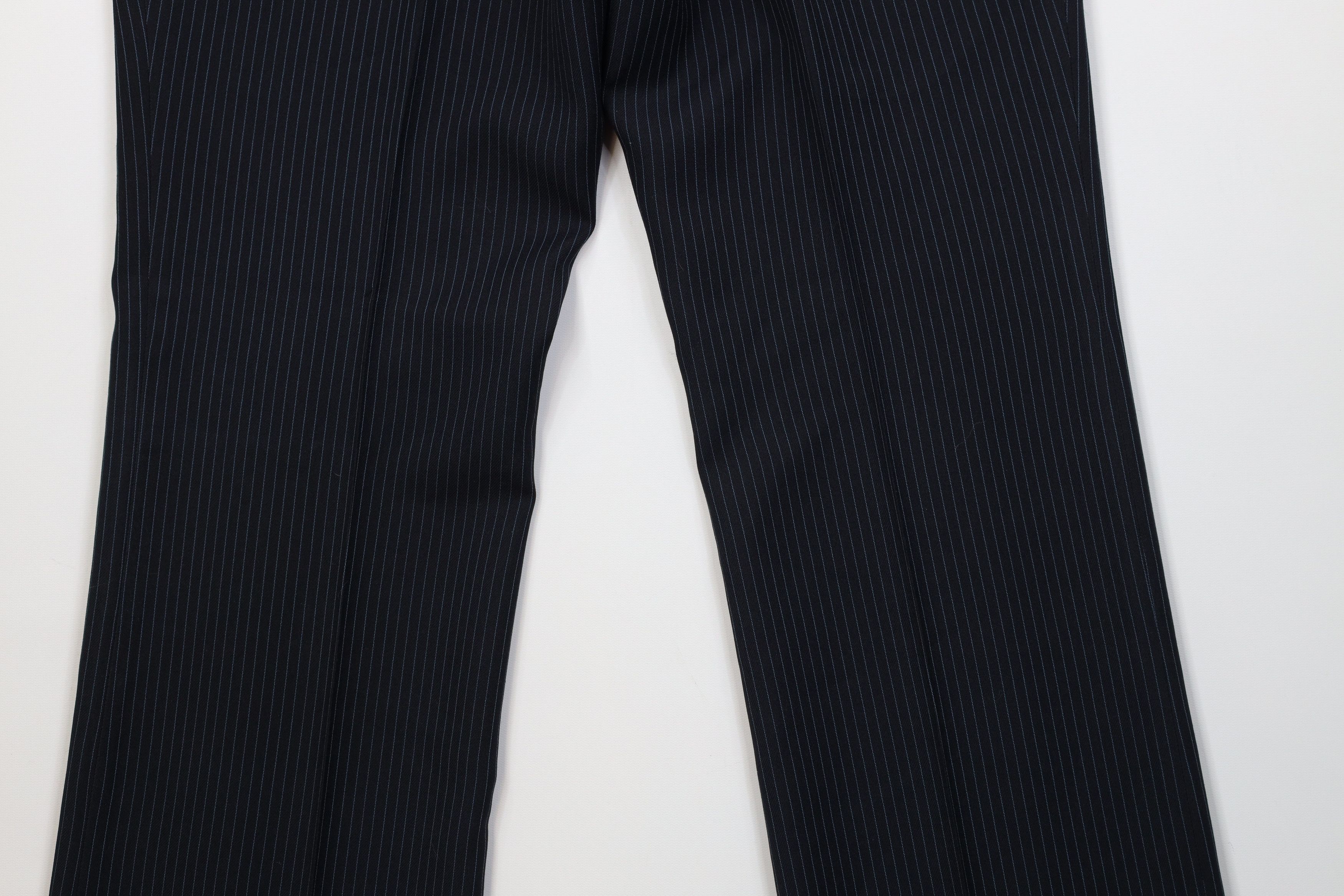 Vintage Vintage 70s Streetwear Flared Wide Leg Chino Pants Blue USA Size US 38 / EU 54 - 12 Thumbnail