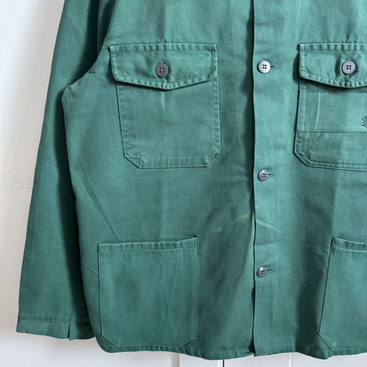 Le Laboureur French faded vintage utility works jacket Size US M / EU 48-50 / 2 - 6 Thumbnail