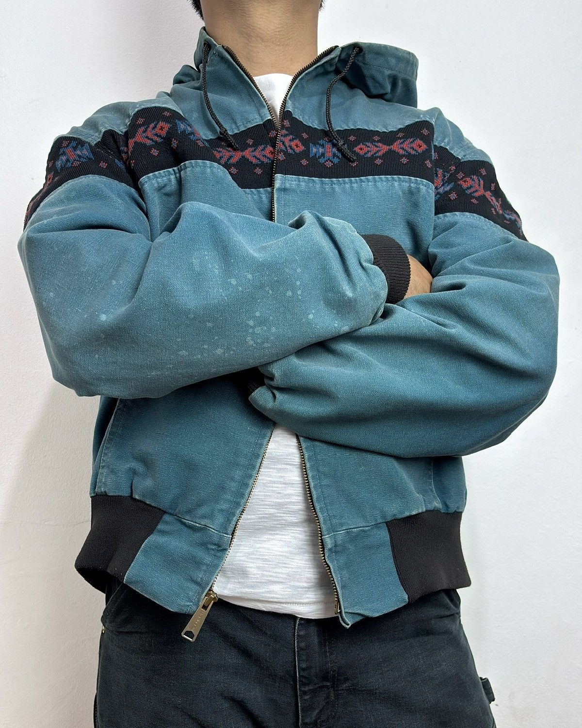 Carhartt Rare 1990s Sun Faded Carhartt Southwest Active Jacket JR0055 Size US XL / EU 56 / 4 - 6 Thumbnail