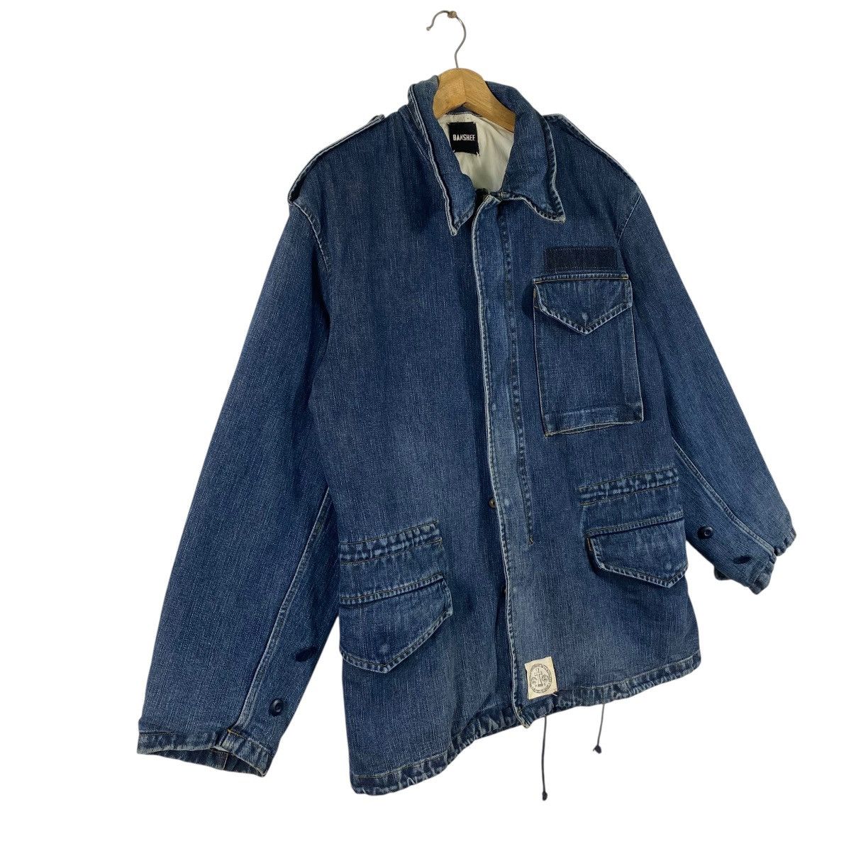 Japanese Brand Vintage Banshee Denim Jacket M Size Blue Colour Size US M / EU 48-50 / 2 - 3 Thumbnail