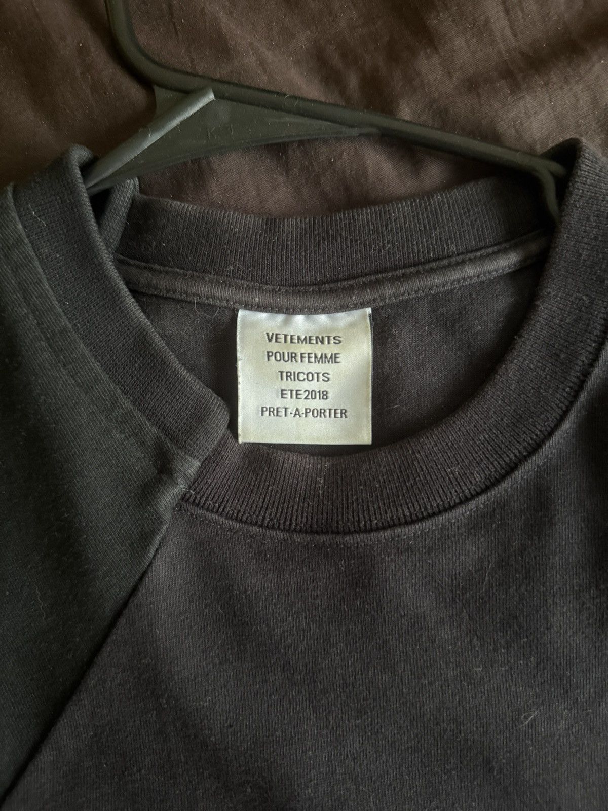 Vetements Vetements Deconstructed Logo Zurich T-shirt Size US M / EU 48-50 / 2 - 2 Thumbnail
