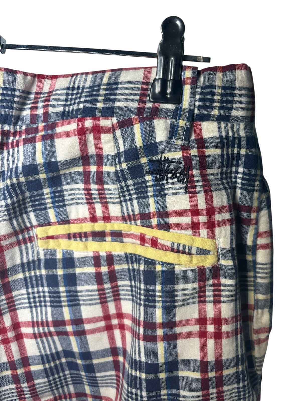 Stussy × Vintage Vintage Stussy Plaid Shorts | Grailed