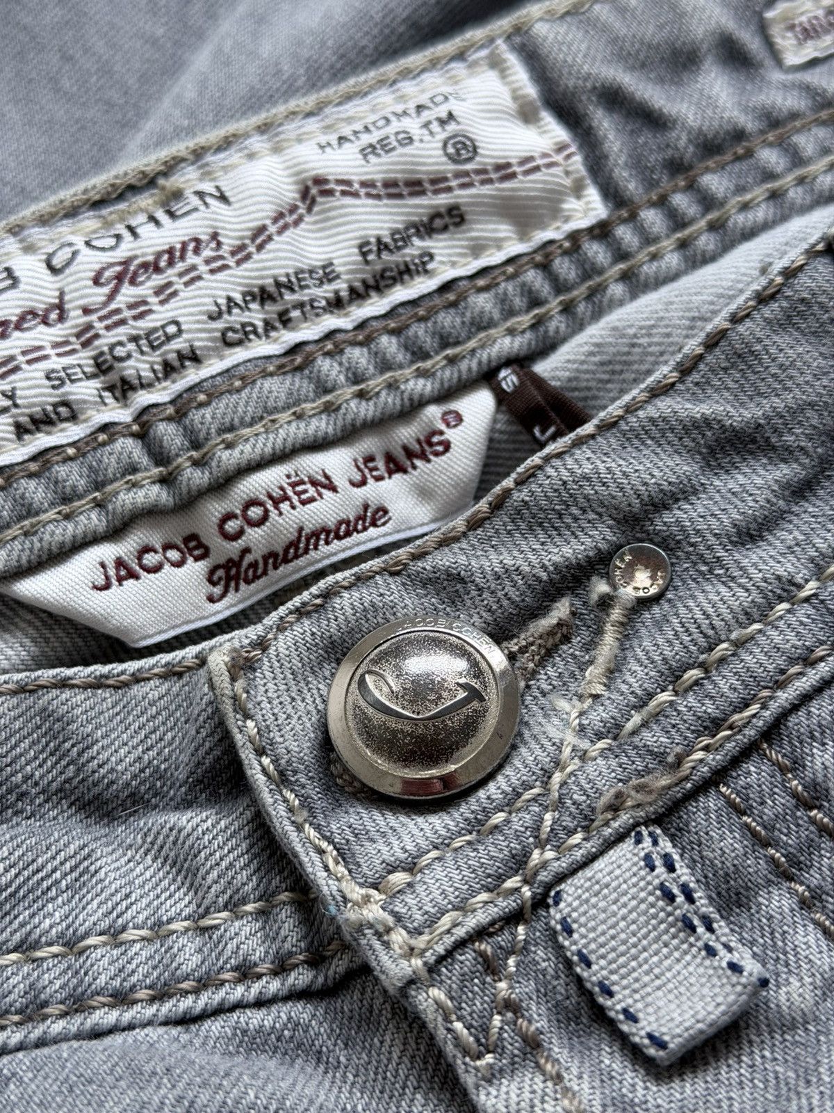 Jacob Cohen Jacob Cohen Type 620 Denim Jeans Size US 35 - 6 Thumbnail