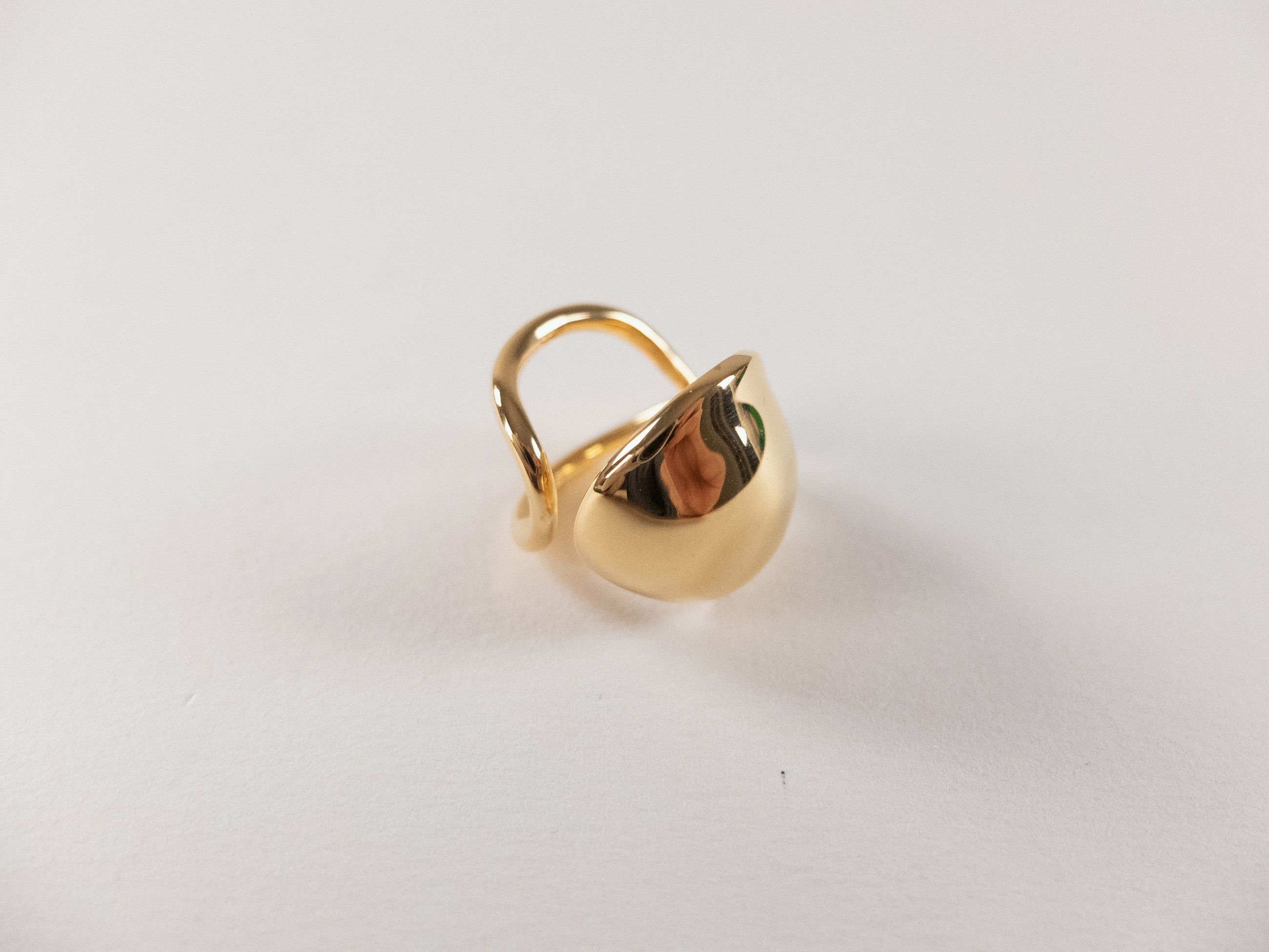 Bottega Veneta BOTTEGA VENETA Raise Sterling silver sculptural ring 7 15 q Size ONE SIZE - 4 Thumbnail
