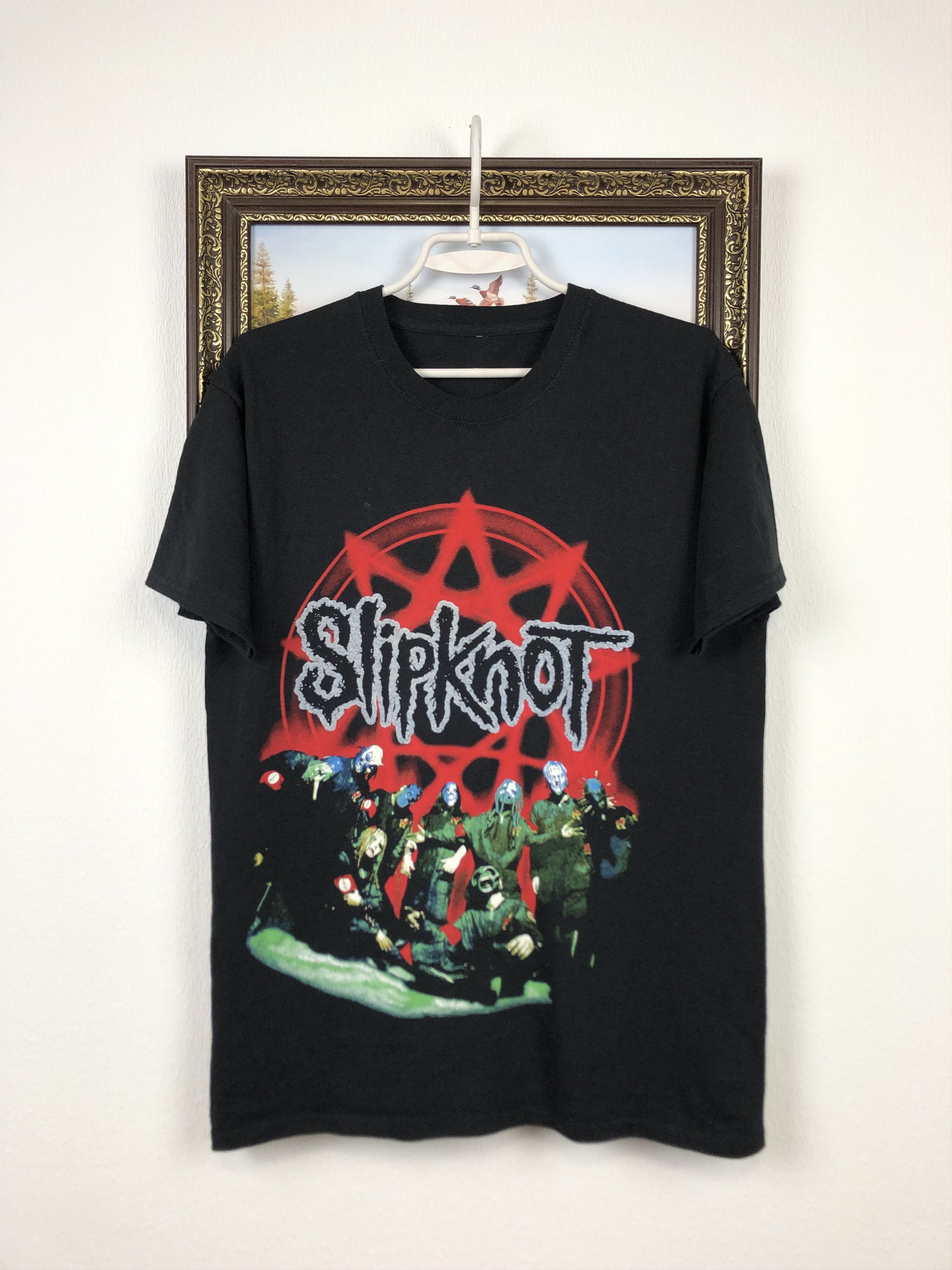 Band Tees Vintage Slipknot Iowa Shirt Band Jersey Rare Hype Tee Size US M / EU 48-50 / 2 - 1 Thumbnail