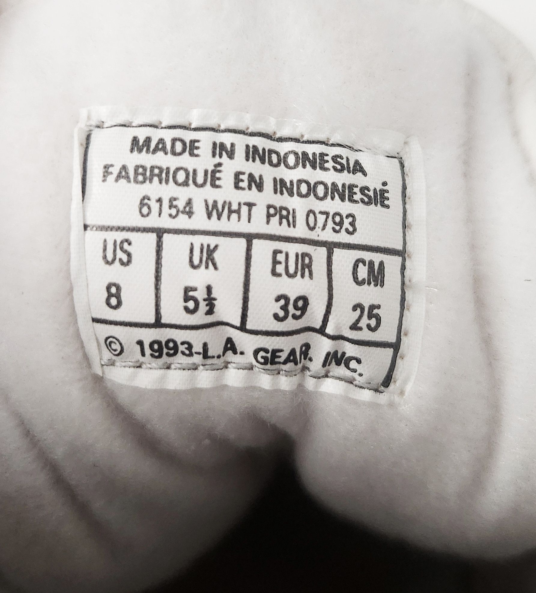 La Gear × Vintage L.A Gear Vintage Rare Womens Size 8 1993 Hi white rhinestone Size US 8 / IT 38 - 16 Thumbnail