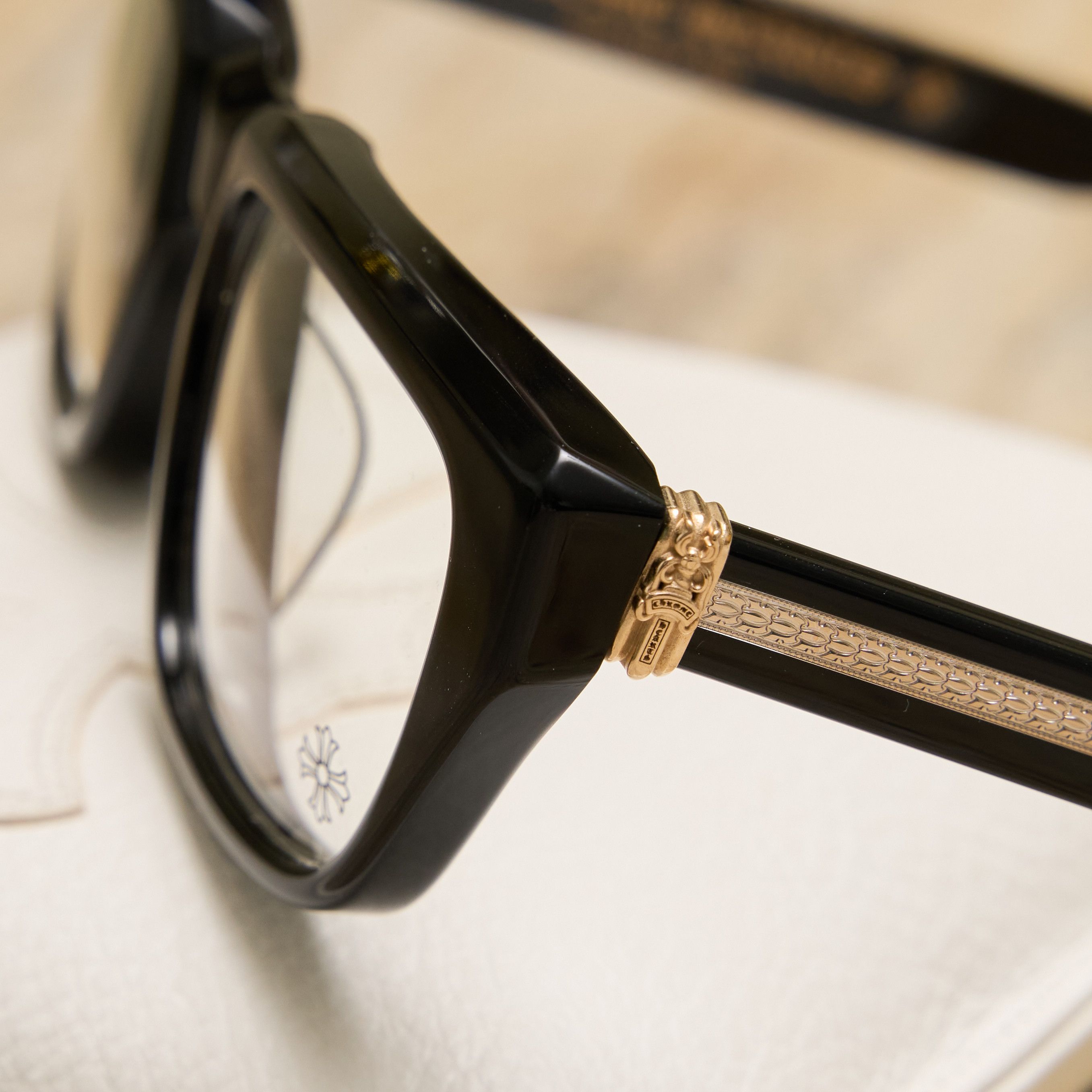 Chrome Hearts CHROME HEARTS OPTITCAL Black/18KGP Size ONE SIZE - 4 Thumbnail