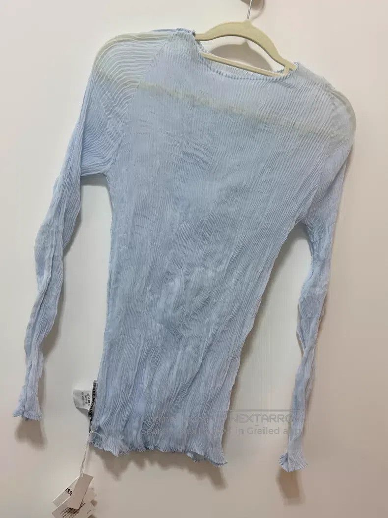 Issey Miyake Issey Miyake Willow Top Light Blue Size M / US 6-8 / IT 42-44 - 2 Thumbnail