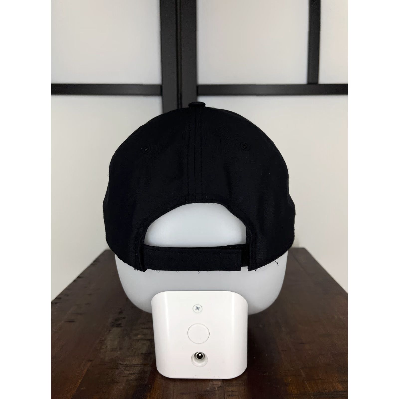 Adidas Adidas Hat Cap Strap Back One Size Adult Black Embroidered 100% Polyester Golf Baseball Cap Mens Hat Size ONE SIZE - 6 Thumbnail