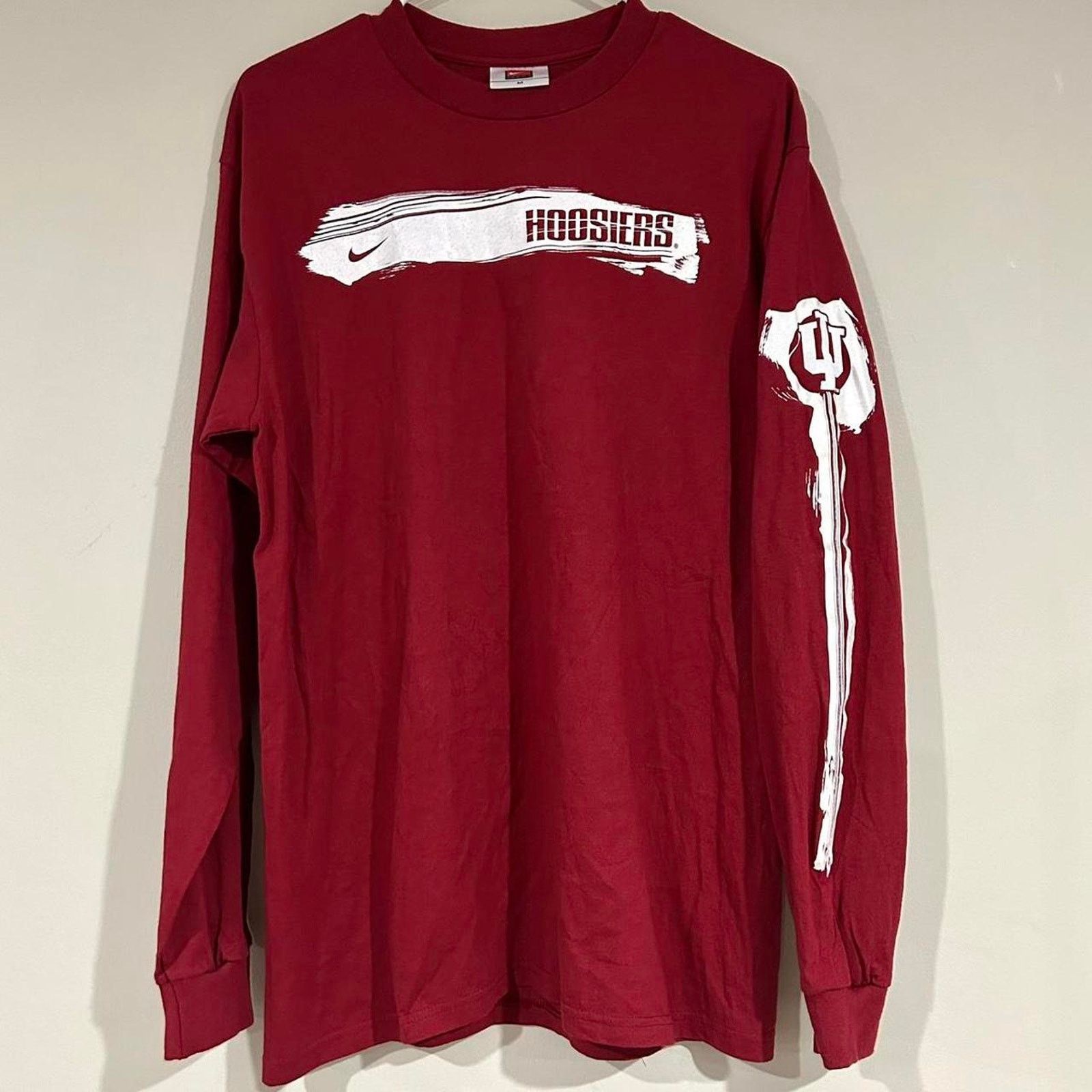 Nike Y2K Nike Indiana Hoosiers Shirt Size US M / EU 48-50 / 2 - 1 Thumbnail