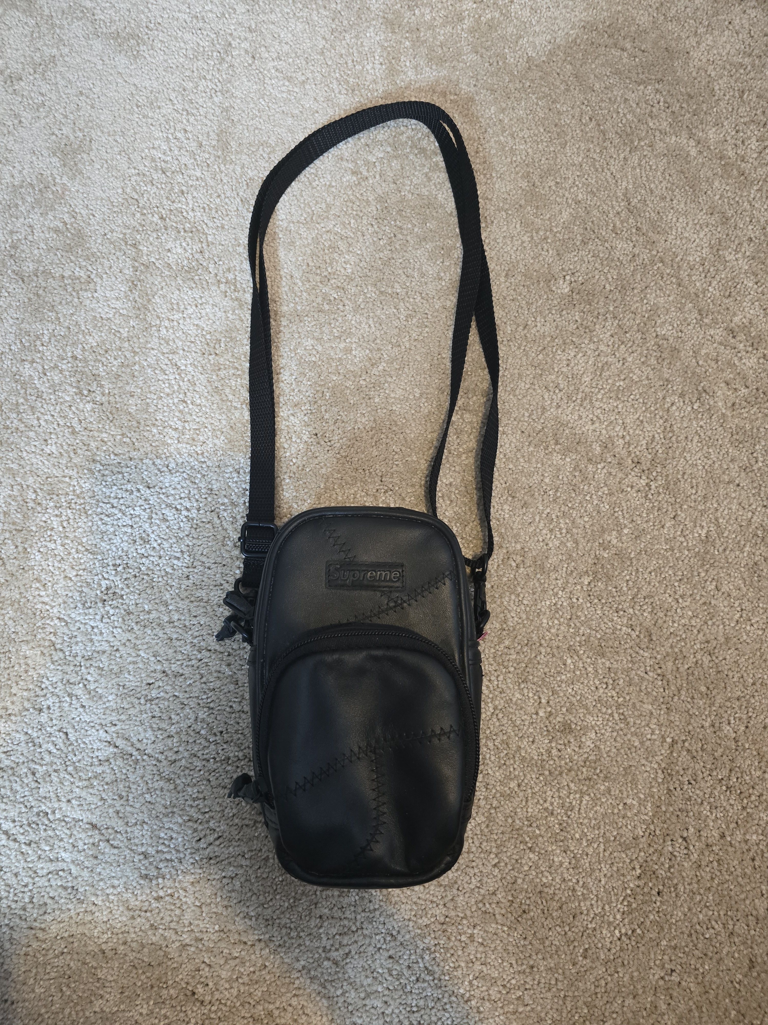 Supreme Supreme Small Shoulder Bag Black (SS17) | Grailed