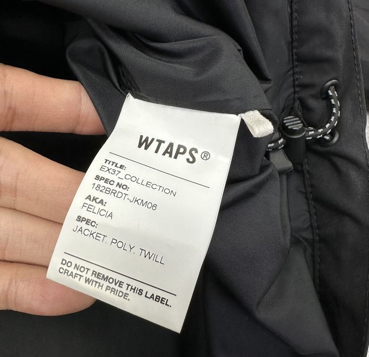 Wtaps WTAPS 18AW FELICIA JACKET POLY TWILL | Grailed