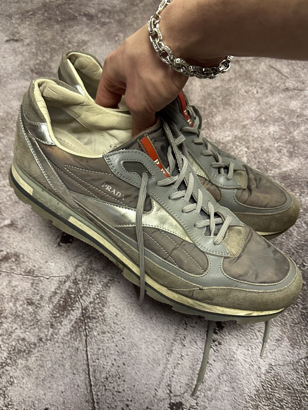 Prada Vintage Prada sneakers Size US 9 / EU 42 - 1 Thumbnail
