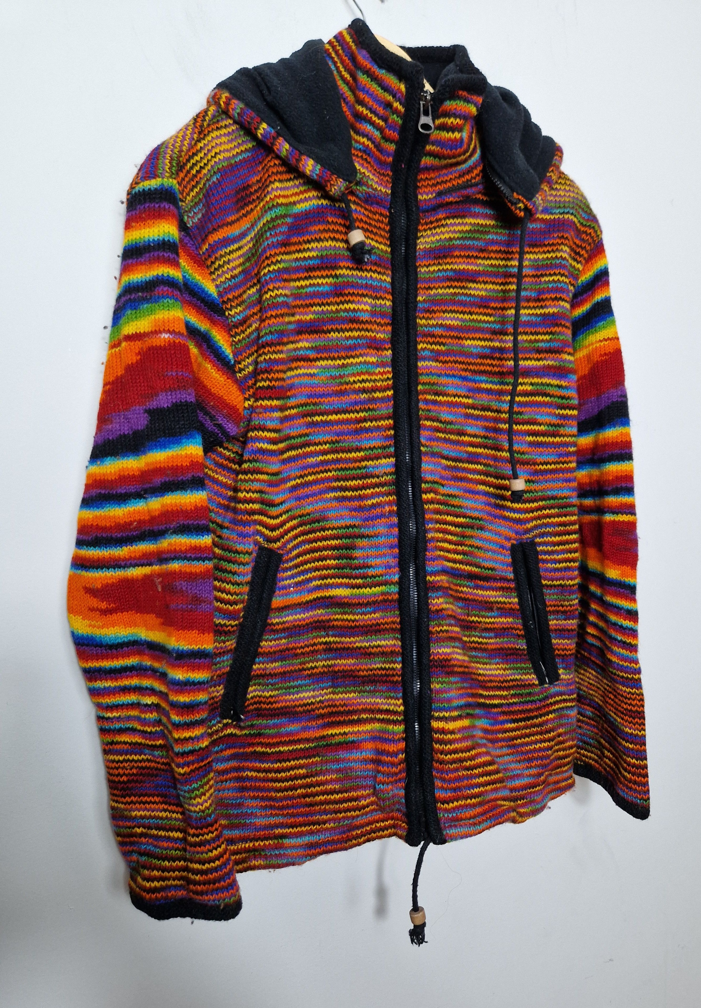 Japanese Brand × Vintage vintage wool made in Nepal sweater Size US XL / EU 56 / 4 - 2 Thumbnail