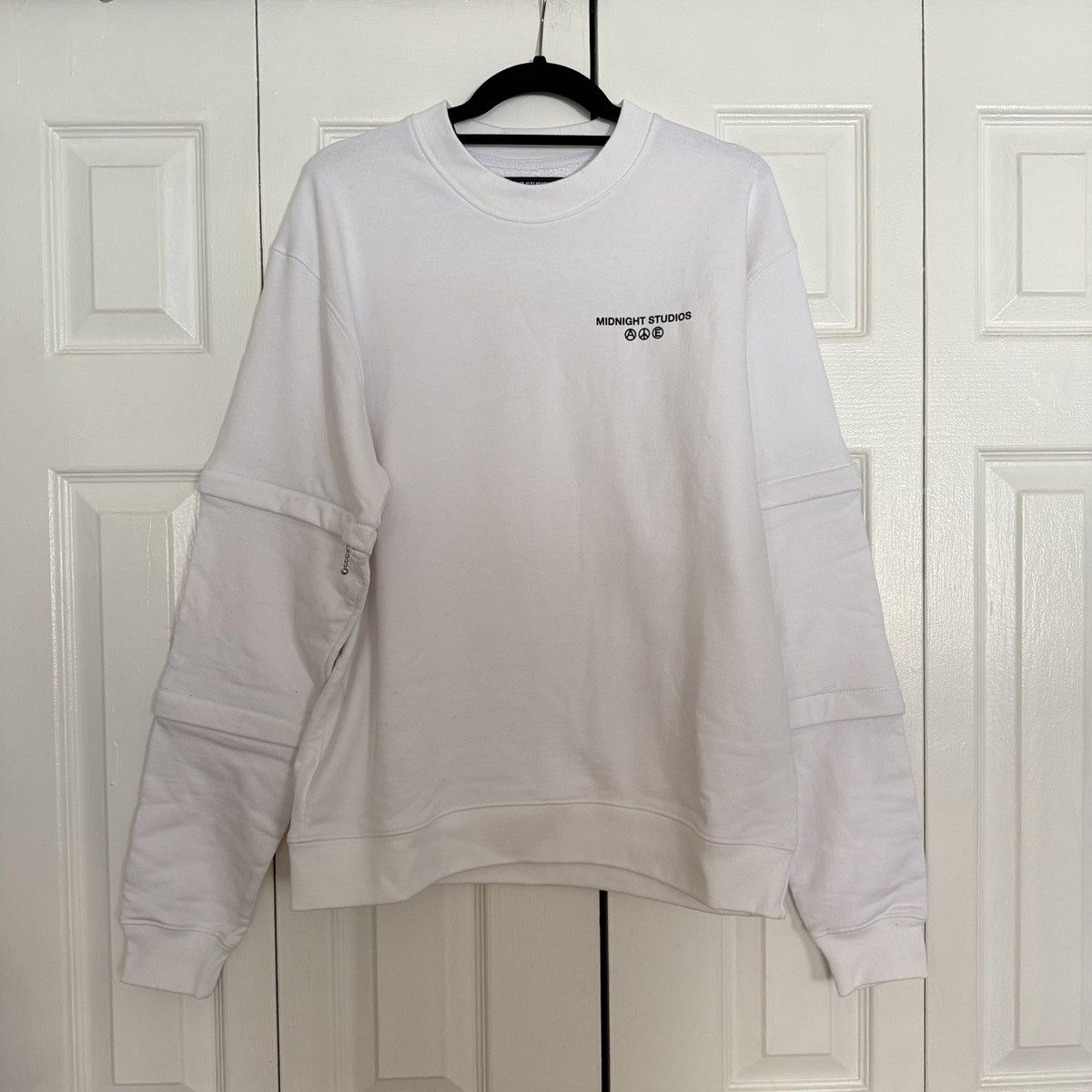 Midnight Studios Midnight Studios Detachable Sleeves Layered Logo Crewneck Size US S / EU 44-46 / 1 - 5 Thumbnail