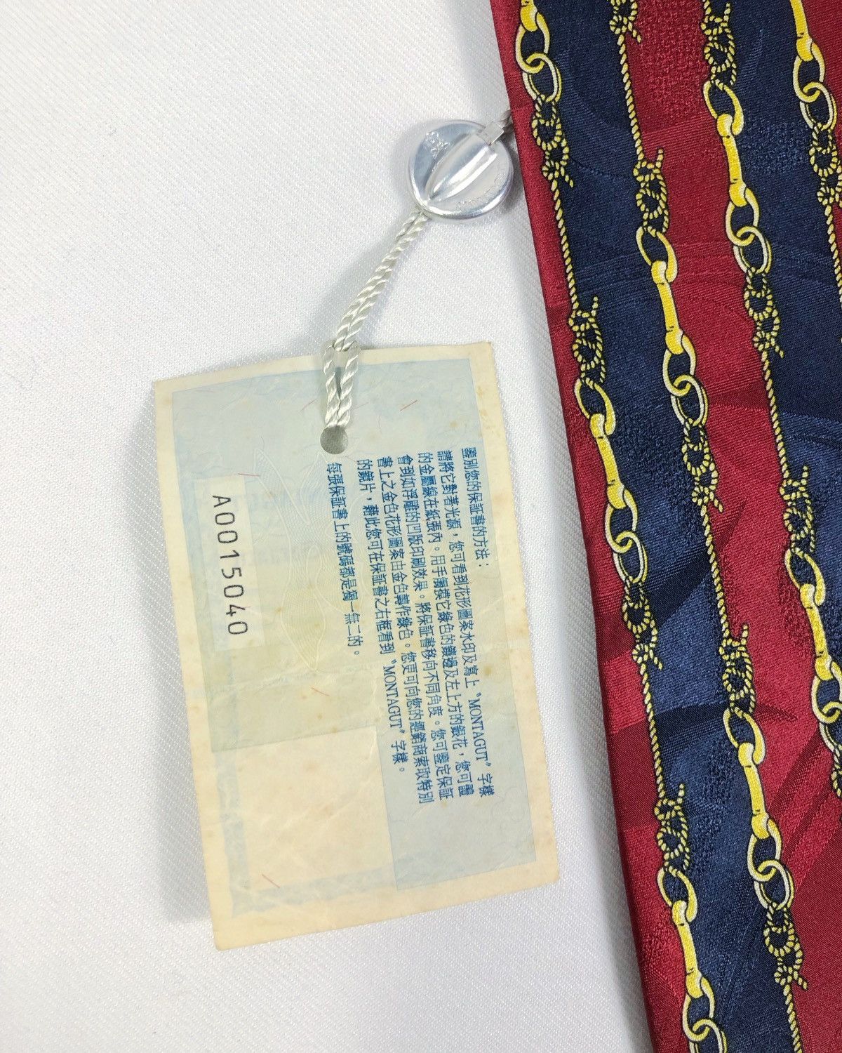 Montagut Rare Vintage NOS Montagut Silk Tie Size ONE SIZE - 6 Thumbnail