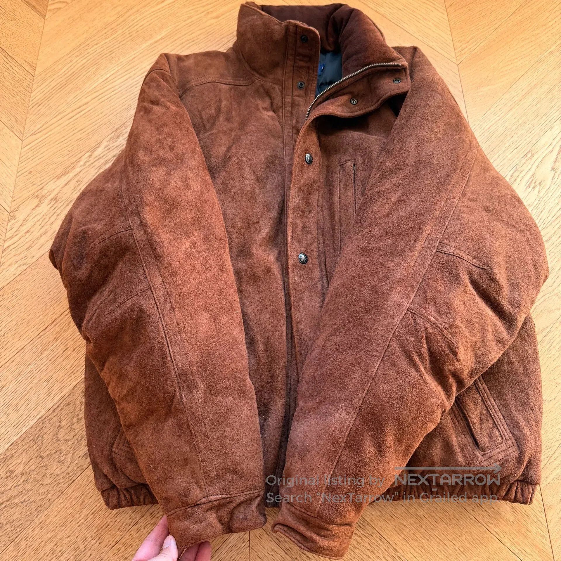 RLX Ralph Lauren RL Vintage Suede Outdoor Jacket. Size US L / EU 52-54 / 3 - 3 Thumbnail