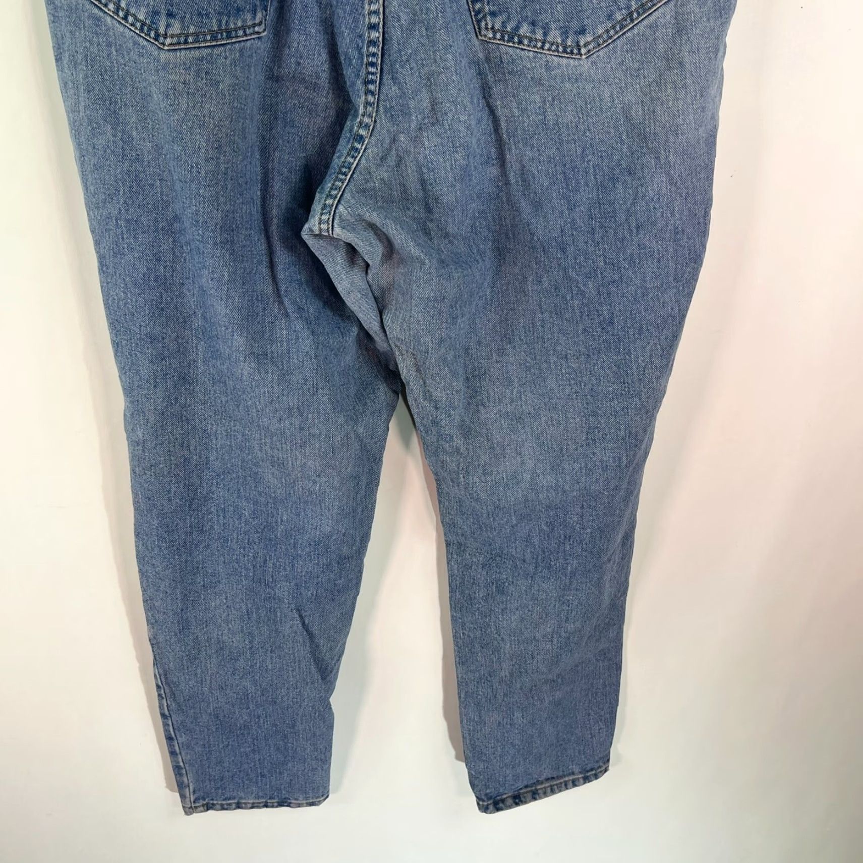 Vintage VINTAGE Just My Size Womens High Rise Boot Cut Blue Denim Jeans Size 18X31 Size 40" / US 18 - 7 Thumbnail