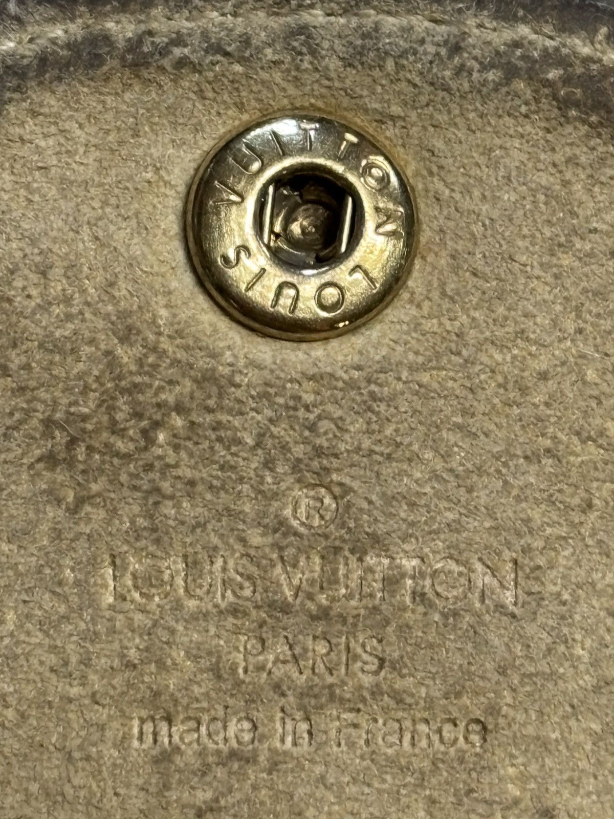 Louis Vuitton monogram clip on pouch