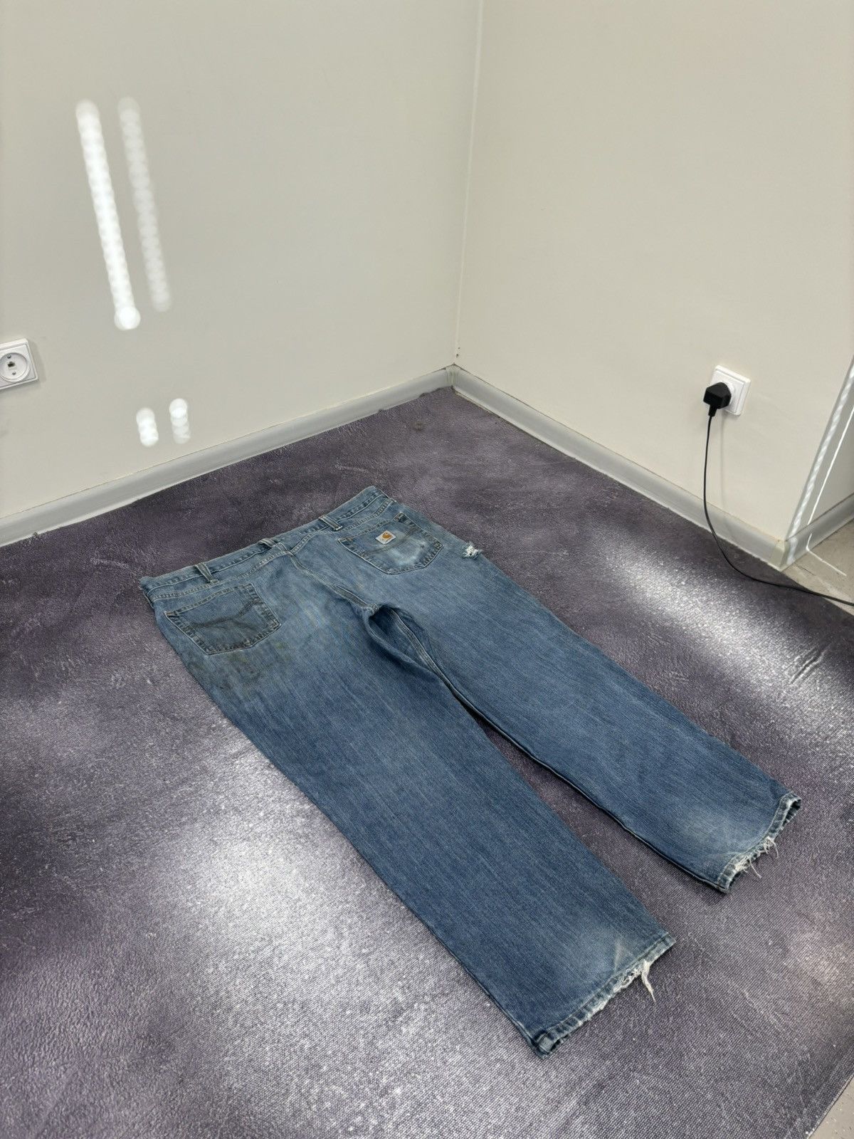 Carhartt Vintage Carhartt Y2K Work USA Hype Denim Baggy Jeans Size US 44 / EU 60 - 4 Thumbnail