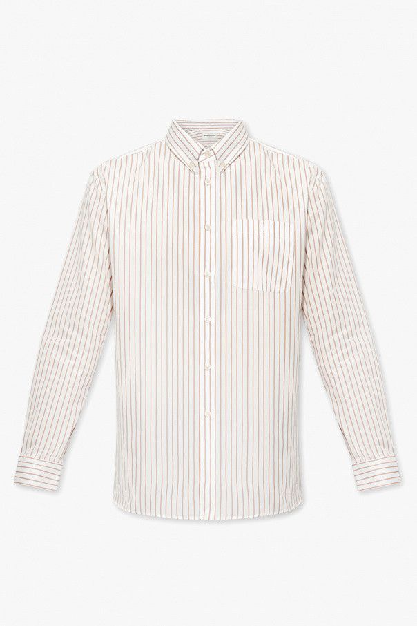 Saint Laurent Paris o1bcso1str1124 Cassandre Shrit in White Size US L / EU 52-54 / 3 - 1 Thumbnail