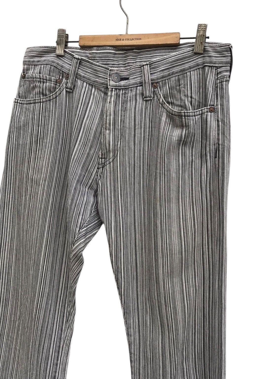 Japanese Brand Japanese Brand Acoustic Stripe Casual Pants Made in Japan Size US 32 / EU 48 - 3 Thumbnail