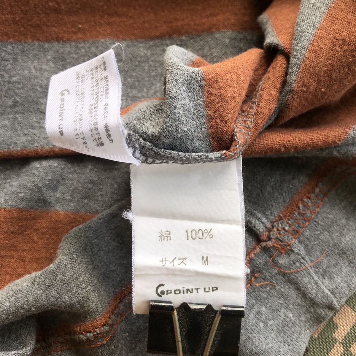 Hai Sporting Gear × Issey Miyake × Vintage Hai Sporting Gear Stripe Longsleeve Tee Size US M / EU 48-50 / 2 - 6 Thumbnail