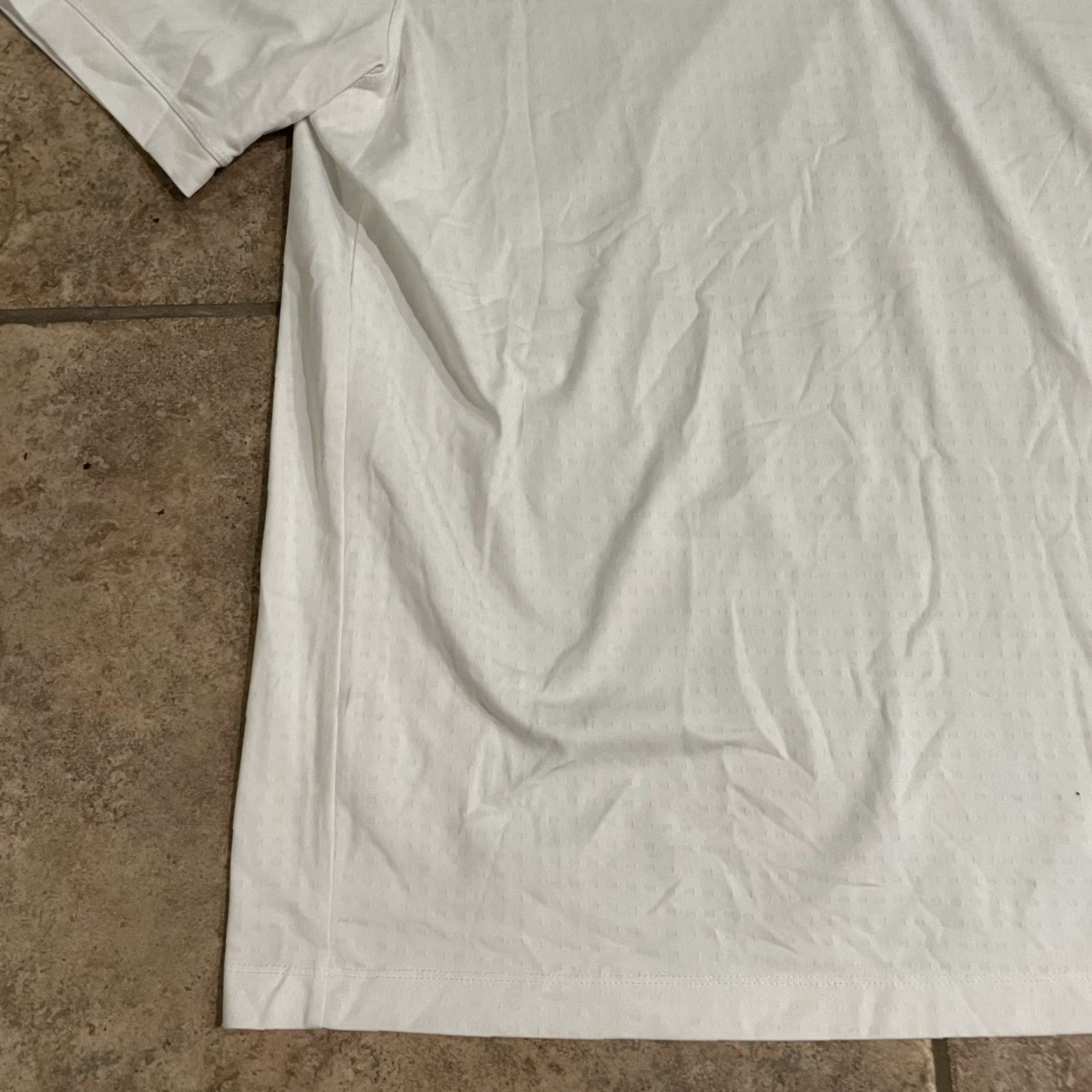 Nike Nike Golf Tour Performance Dri-Fit polo shirt Mens XL White Size US XL / EU 56 / 4 - 3 Thumbnail