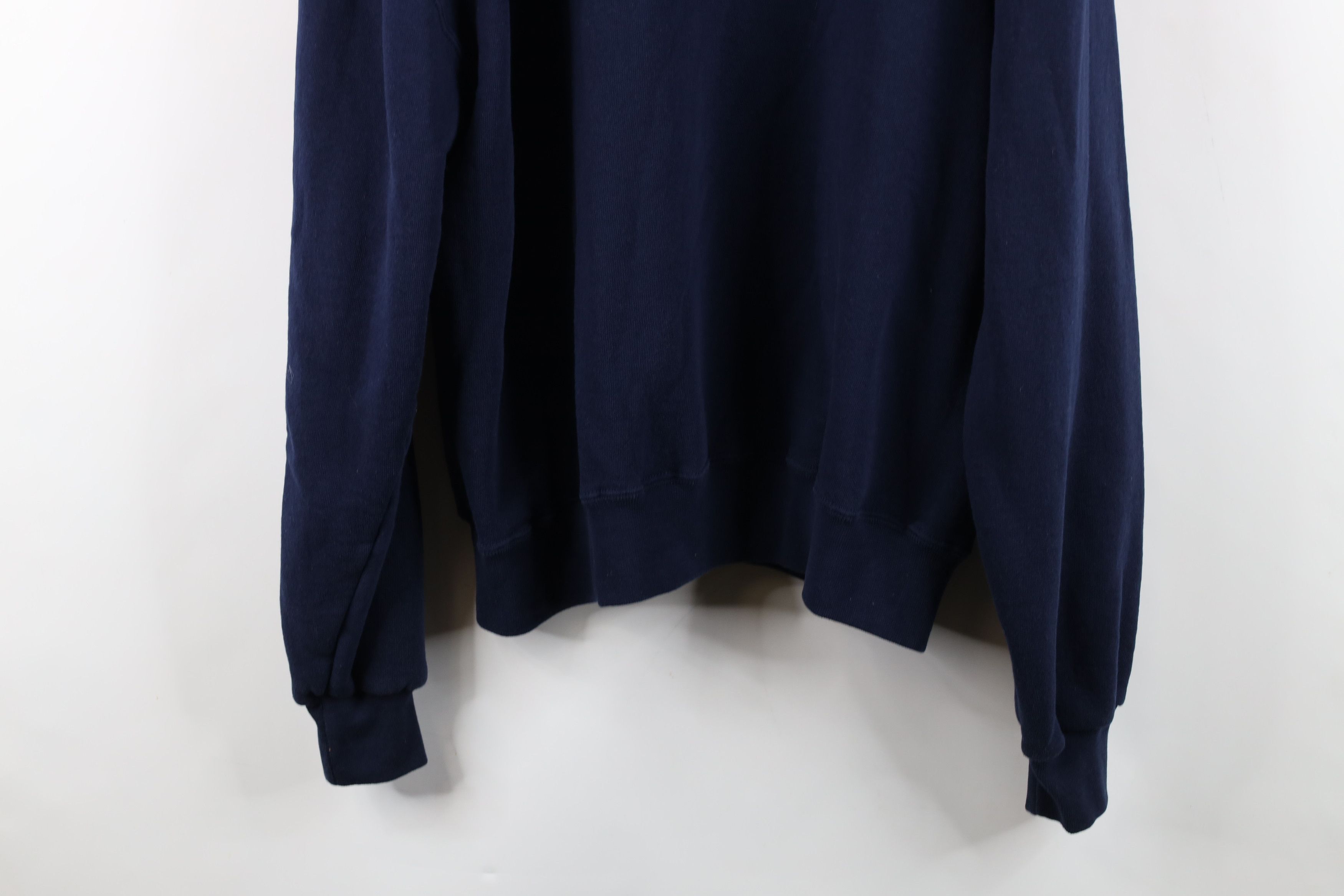 Russell Athletic Vintage 90s Russell Athletic Crewneck Sweatshirt Navy Blue Size US XL / EU 56 / 4 - 14 Thumbnail