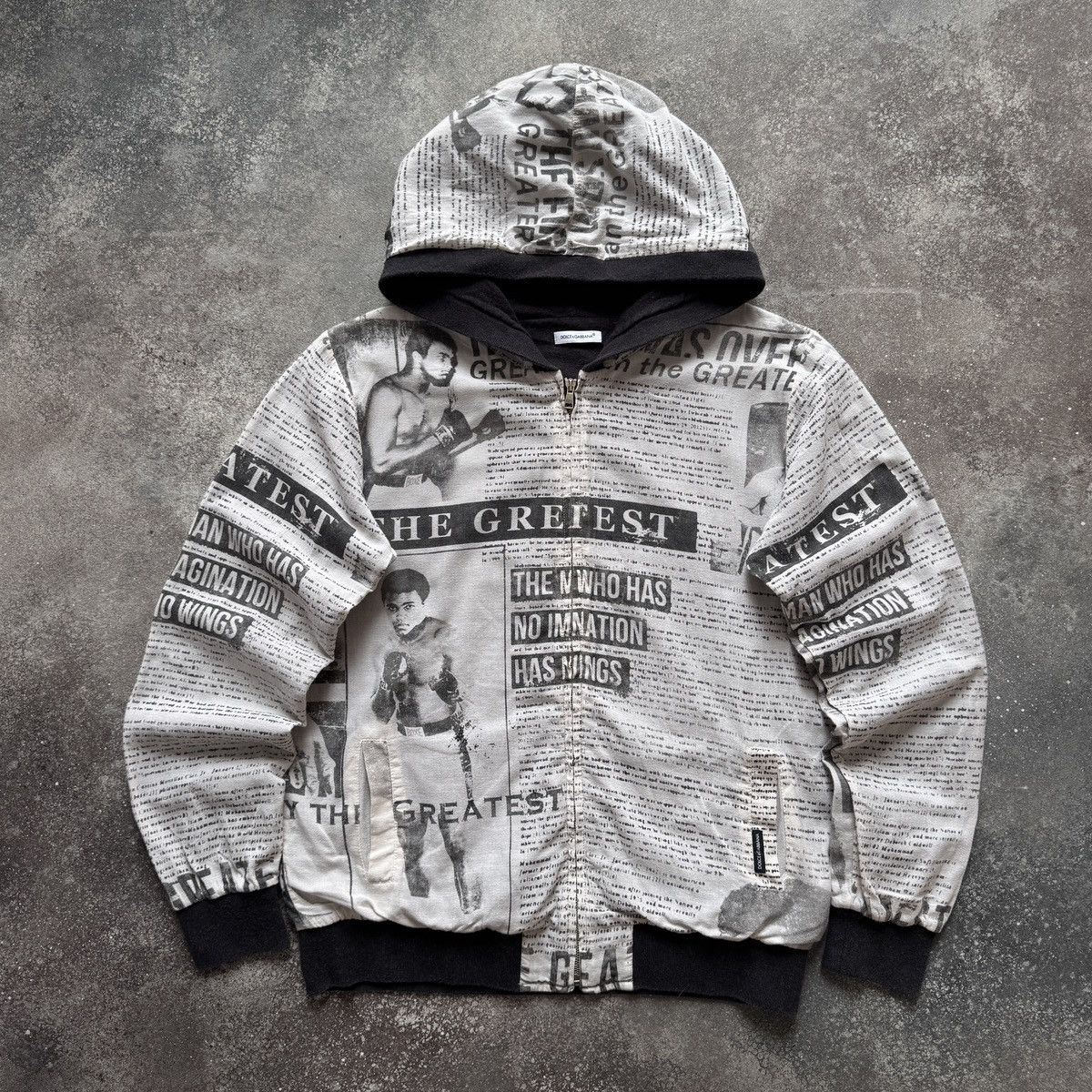 Dolce & Gabbana × Vintage Y2K vintage dolce & gabbana zip up