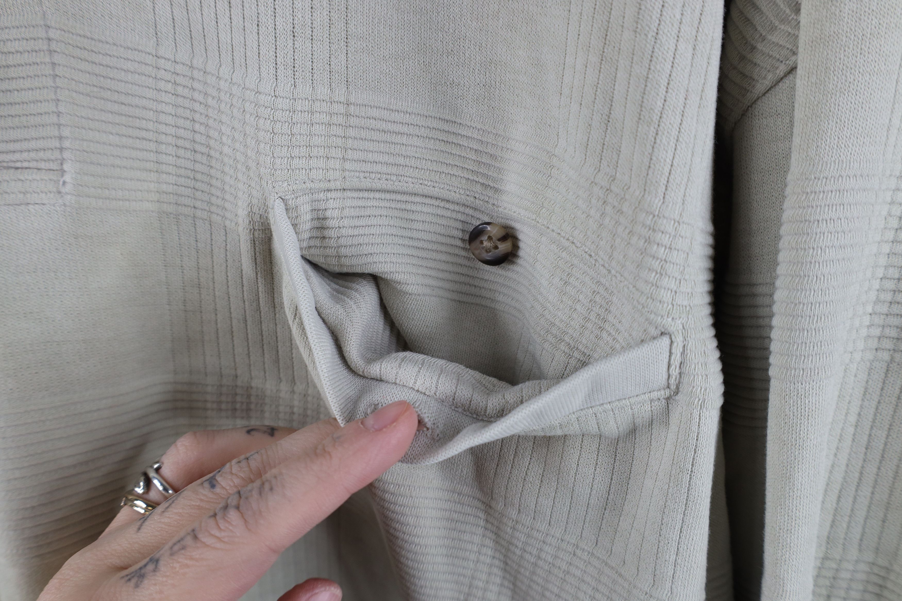 Vintage Vintage 90s Streetwear Knit Long Sleeve Pullover Polo Shirt Size US XL / EU 56 / 4 - 6 Thumbnail