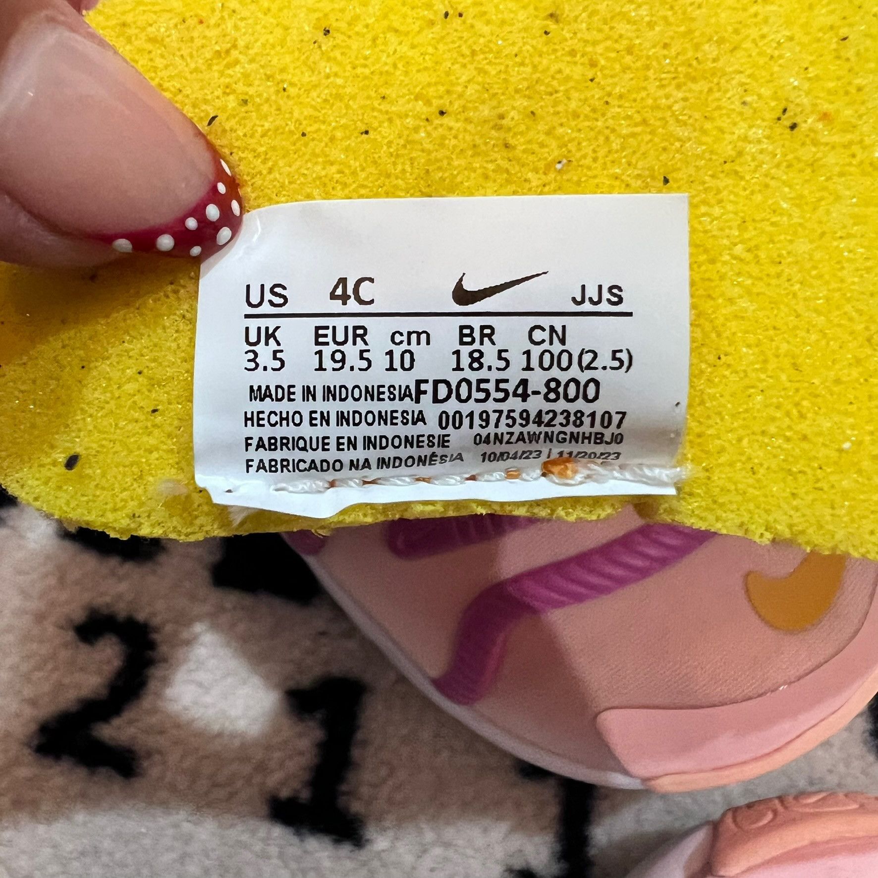 Nike Nike Dynamo Go 2 Easy On Toddler Shoes Size US 5 / EU 37 - 6 Thumbnail