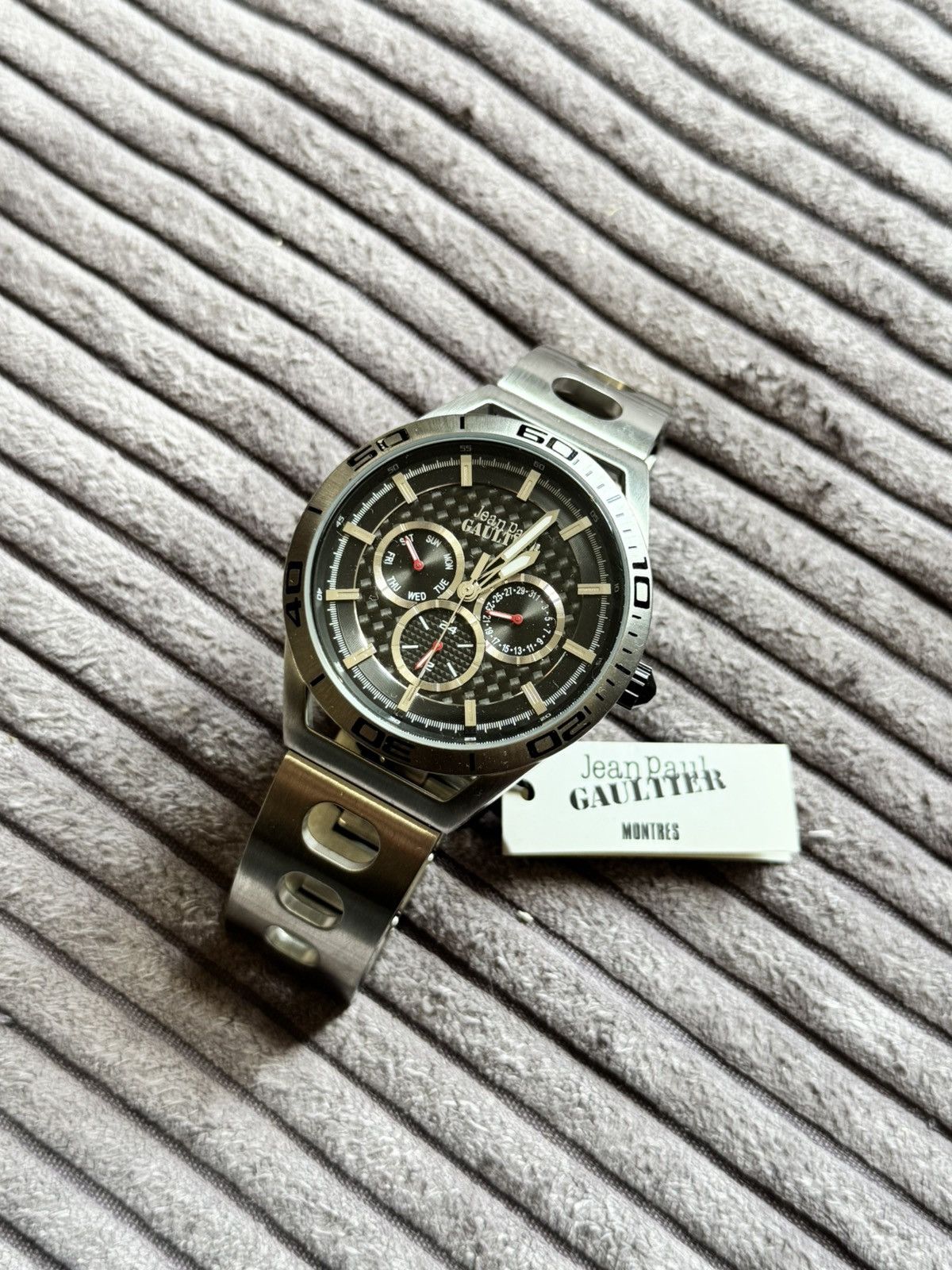 Jean Paul Gaultier × Vintage Jean Paul Gaultier Silver Steel Grey
